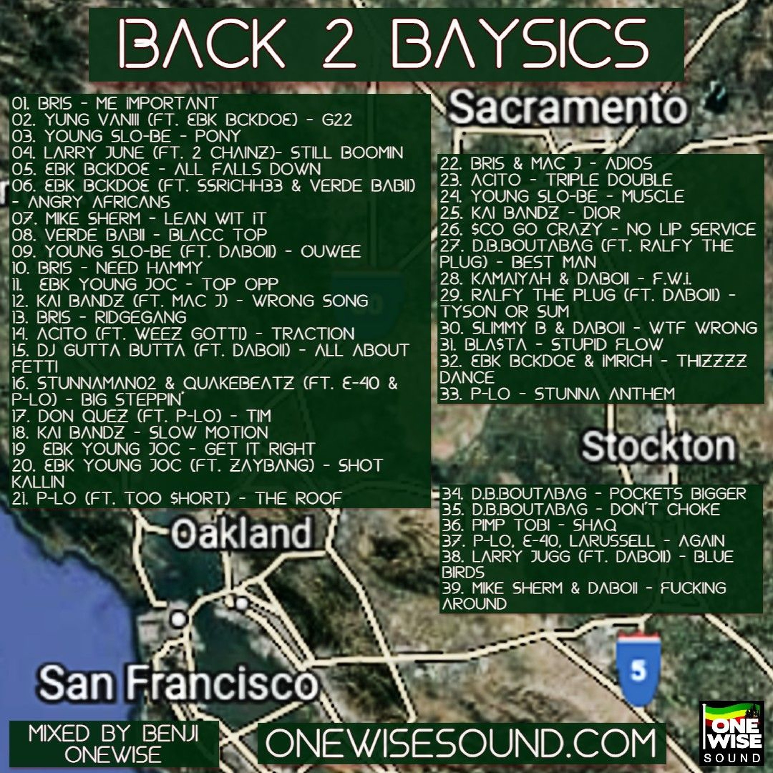 Benji OneWise Back To Baysics (Rap Mix 2022) cover art