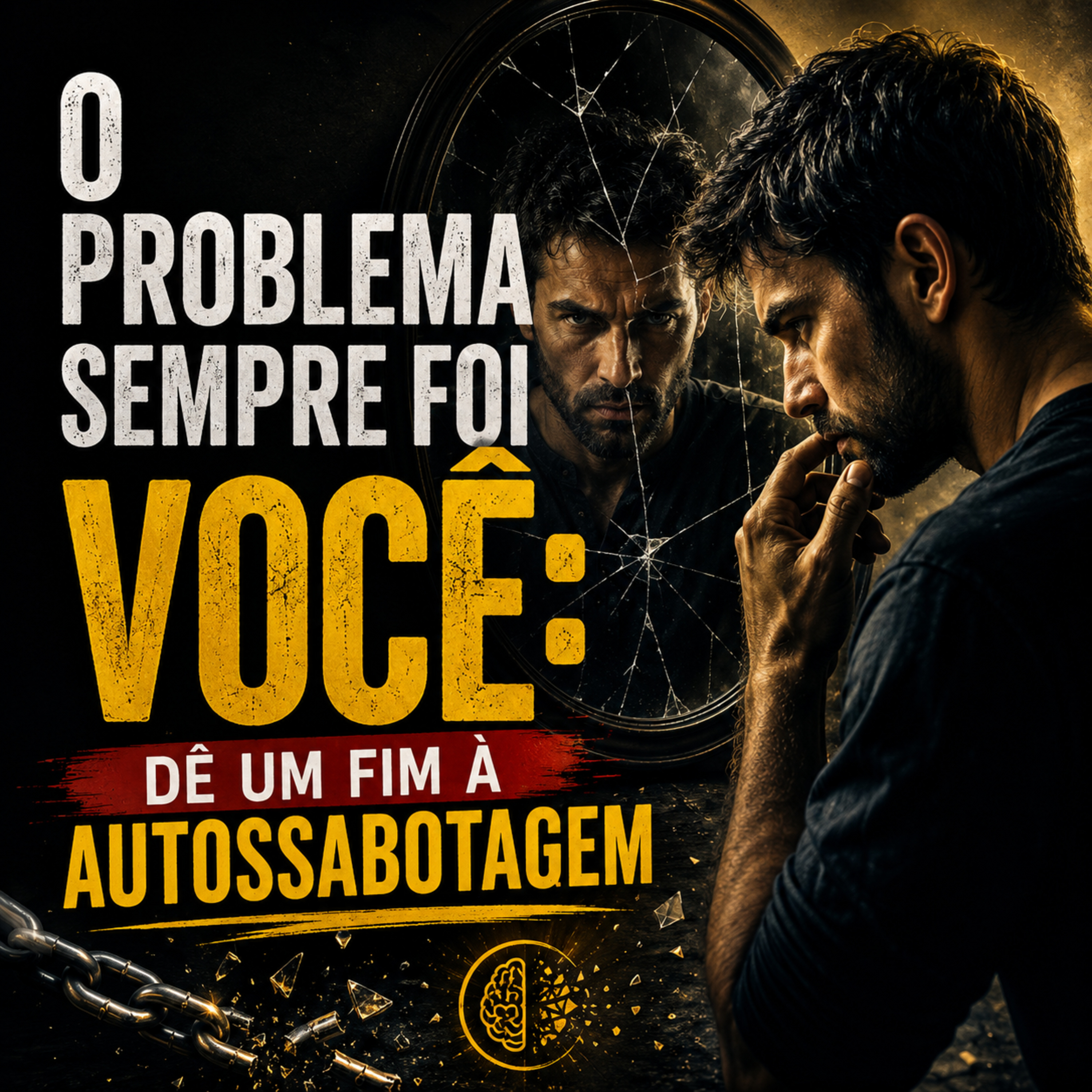 ​O Problema Sempre Foi Você: Dê um Fim à Autossabotagem cover art