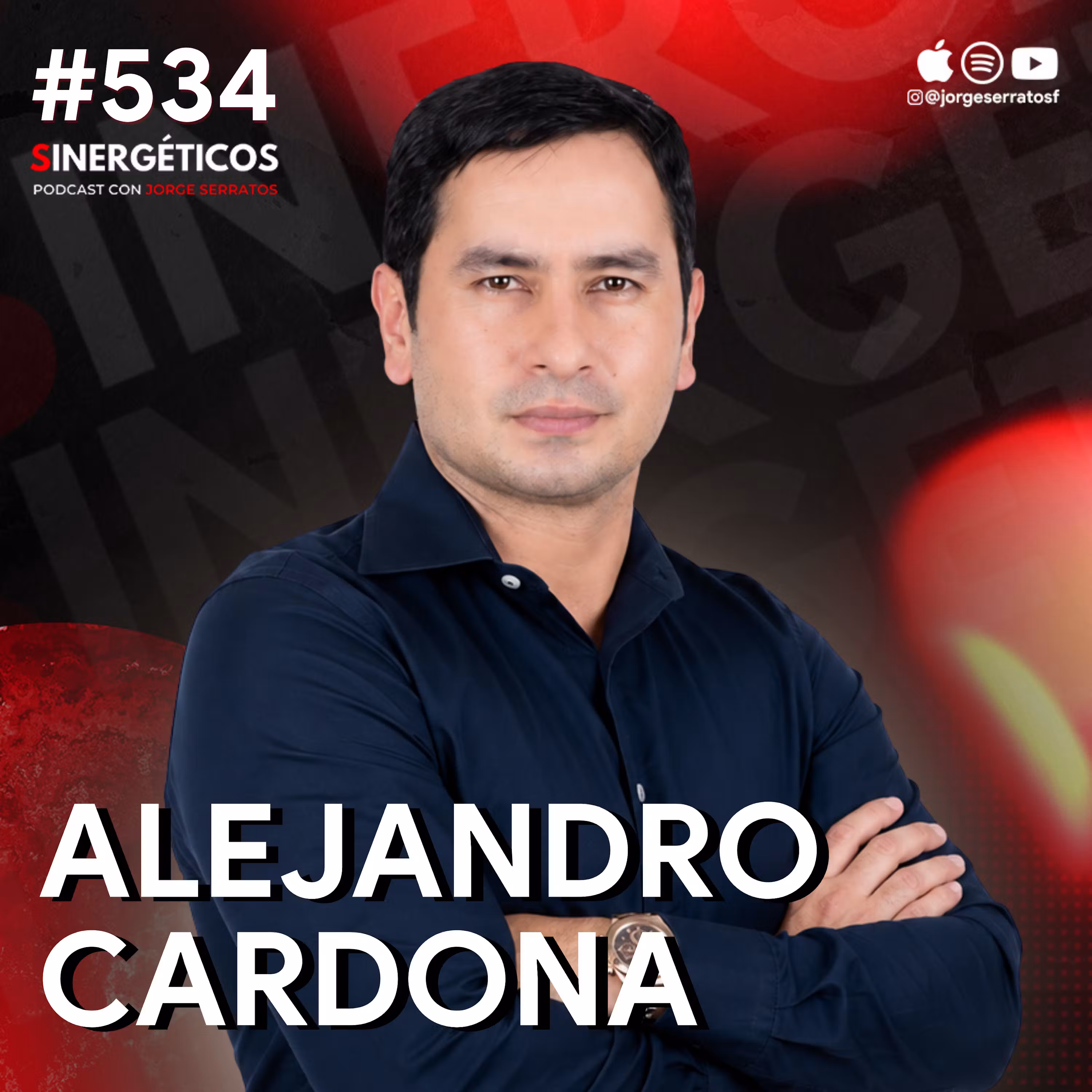 Cómo invertir en la bolsa siendo principiante | Alejandro Cardona | #534 SINERGÉTICOS cover art