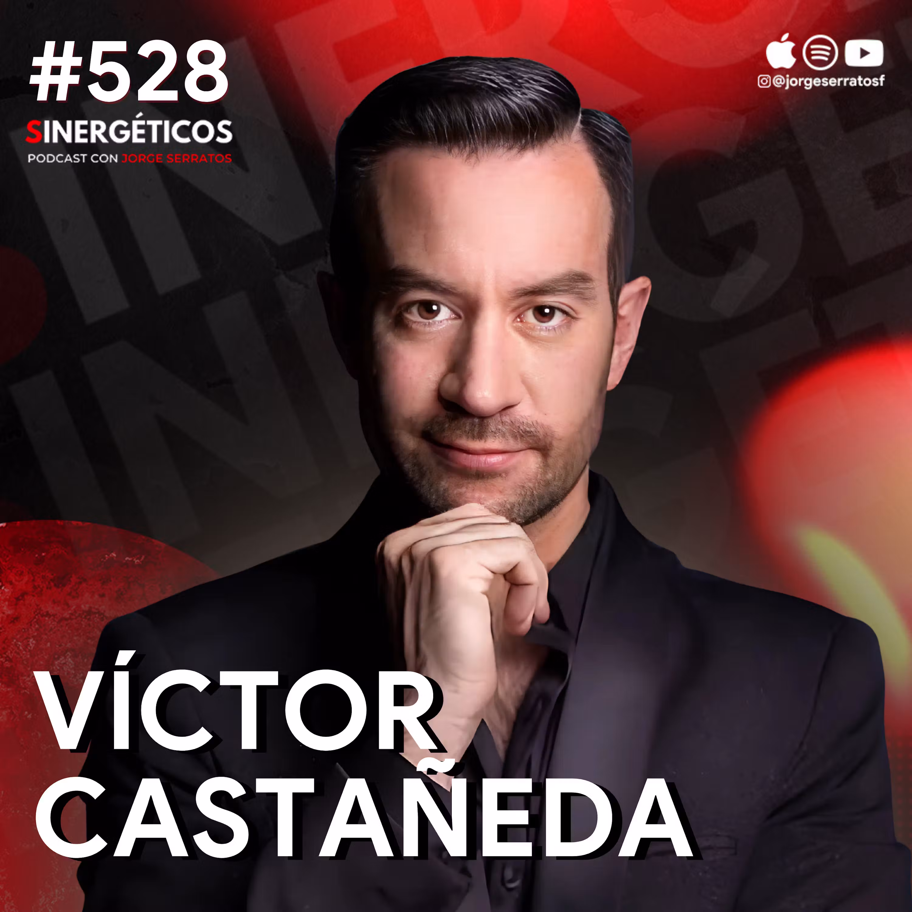 Experto en Mentalismo: Los secretos de la mente para SER ABUNDANTE | Victor Castañeda | #528 SINERGÉTICOS cover art