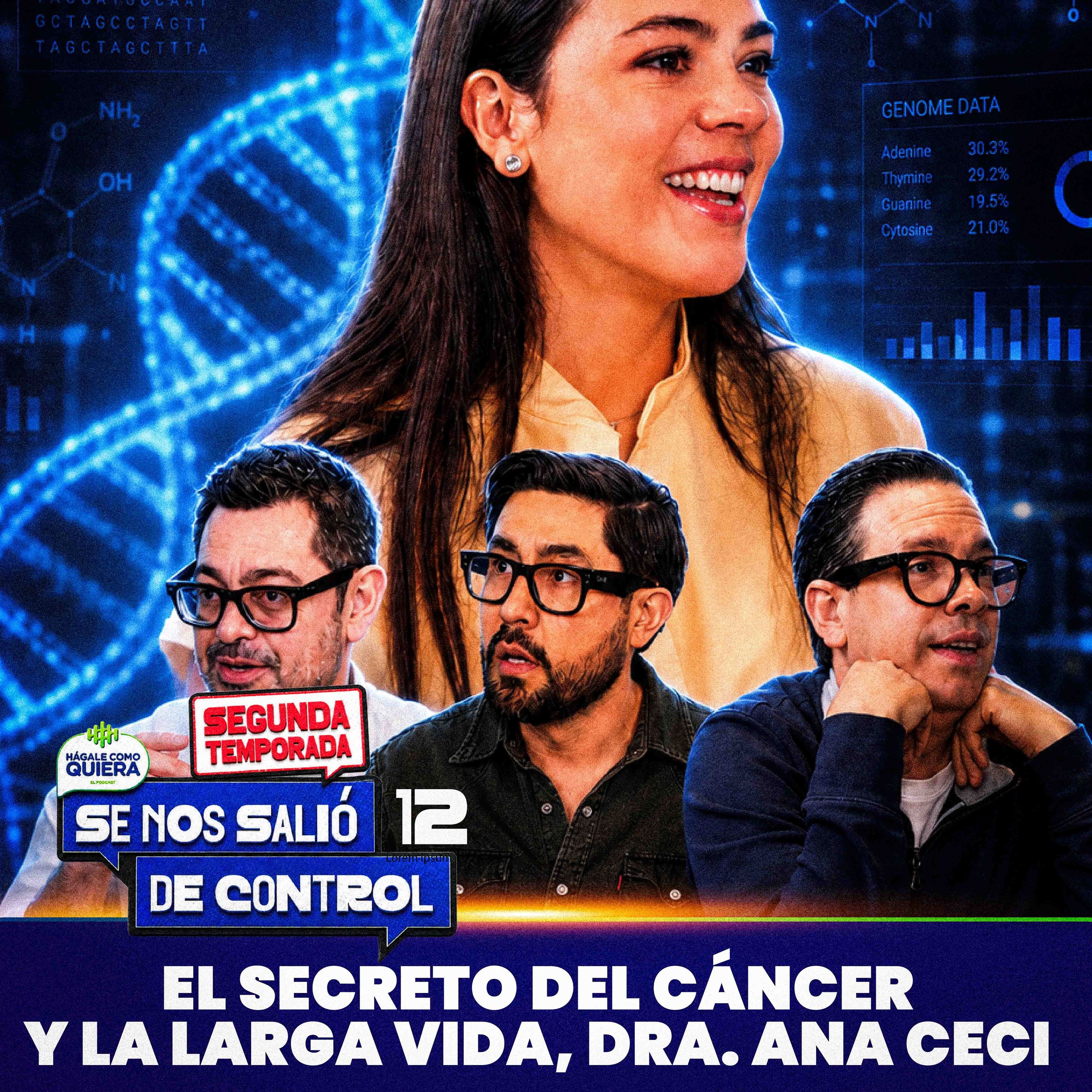 El Secreto del Cáncer y la larga vida. Dra. Ana Ceci. Cap. 12 | SE NOS SALIÓ DE CONTROL | HCQ cover art
