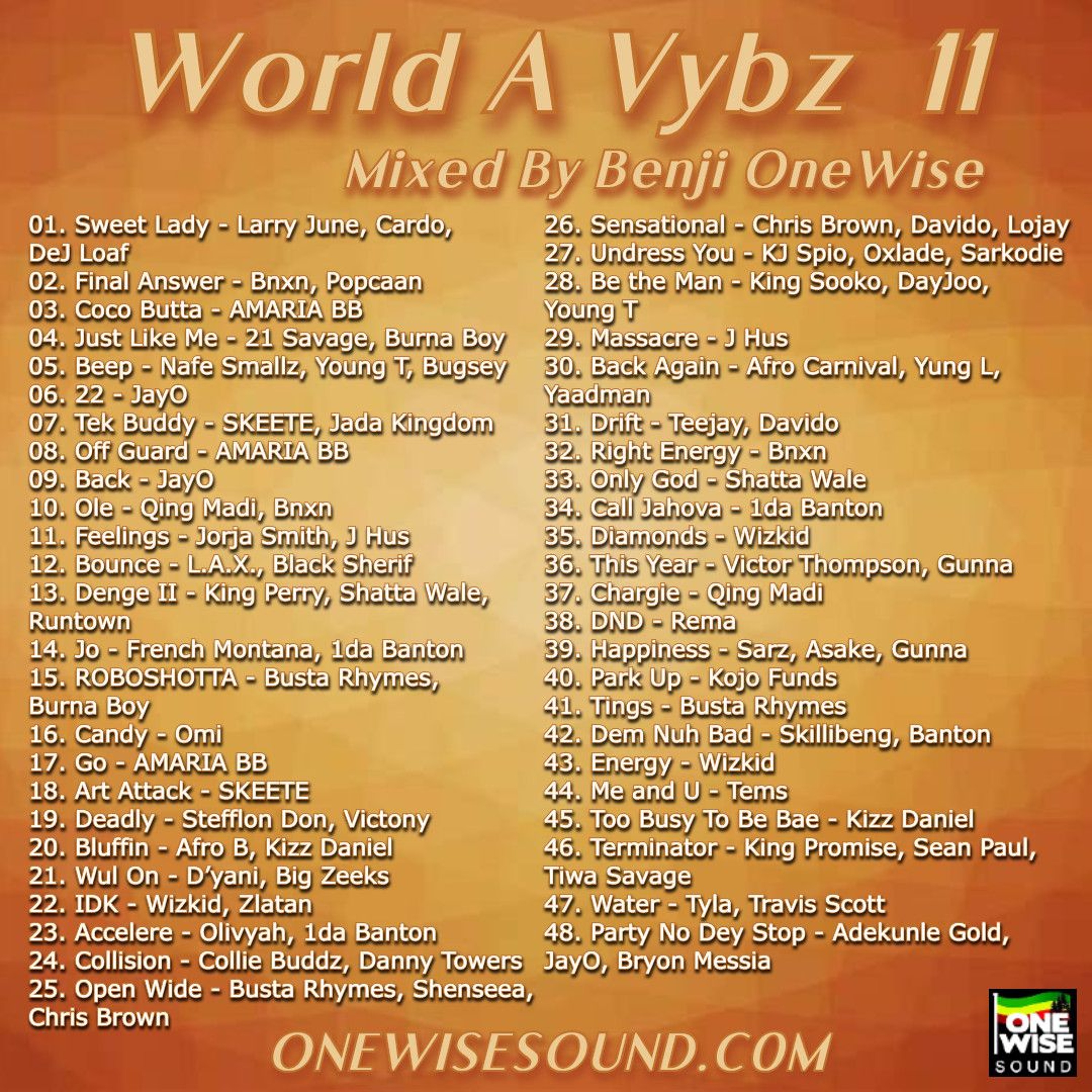 World A Vybz 11 (Afrobeats, Dancehall, Hiphop and More!) cover art