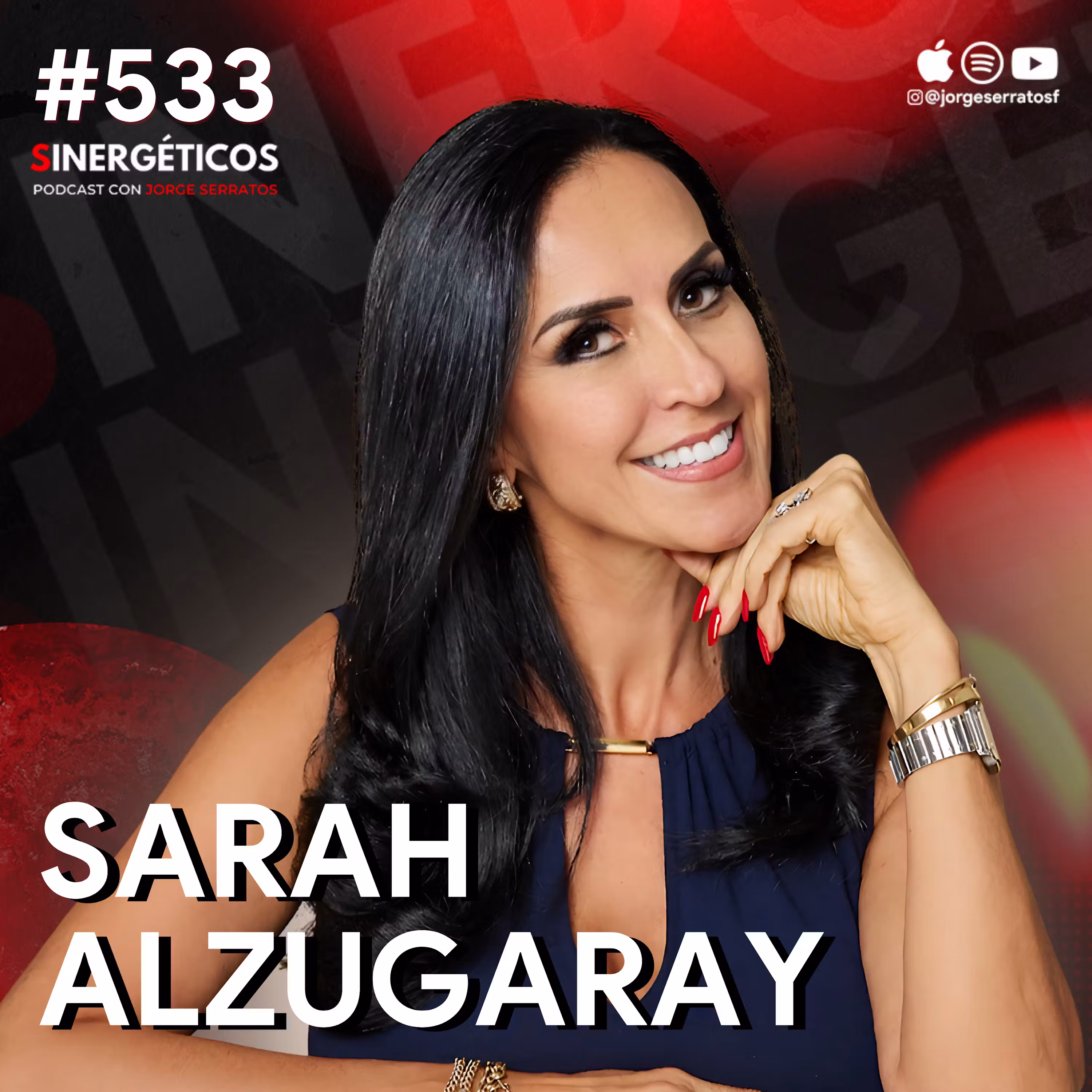 Perdí todo siendo madre de 3 hijos y así creé mi patrimonio | Sarah Alzugaray | #533 SINERGÉTICOS cover art