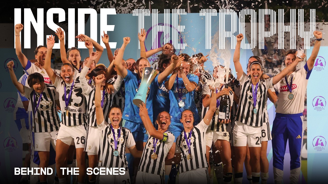 BACK-TO-BACK CHAMPIONS | INSIDE Women’s Cup Final | Juventus Women vs Roma
