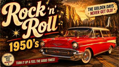1950s Rock N Roll Best Golden Oldies Songs cover art