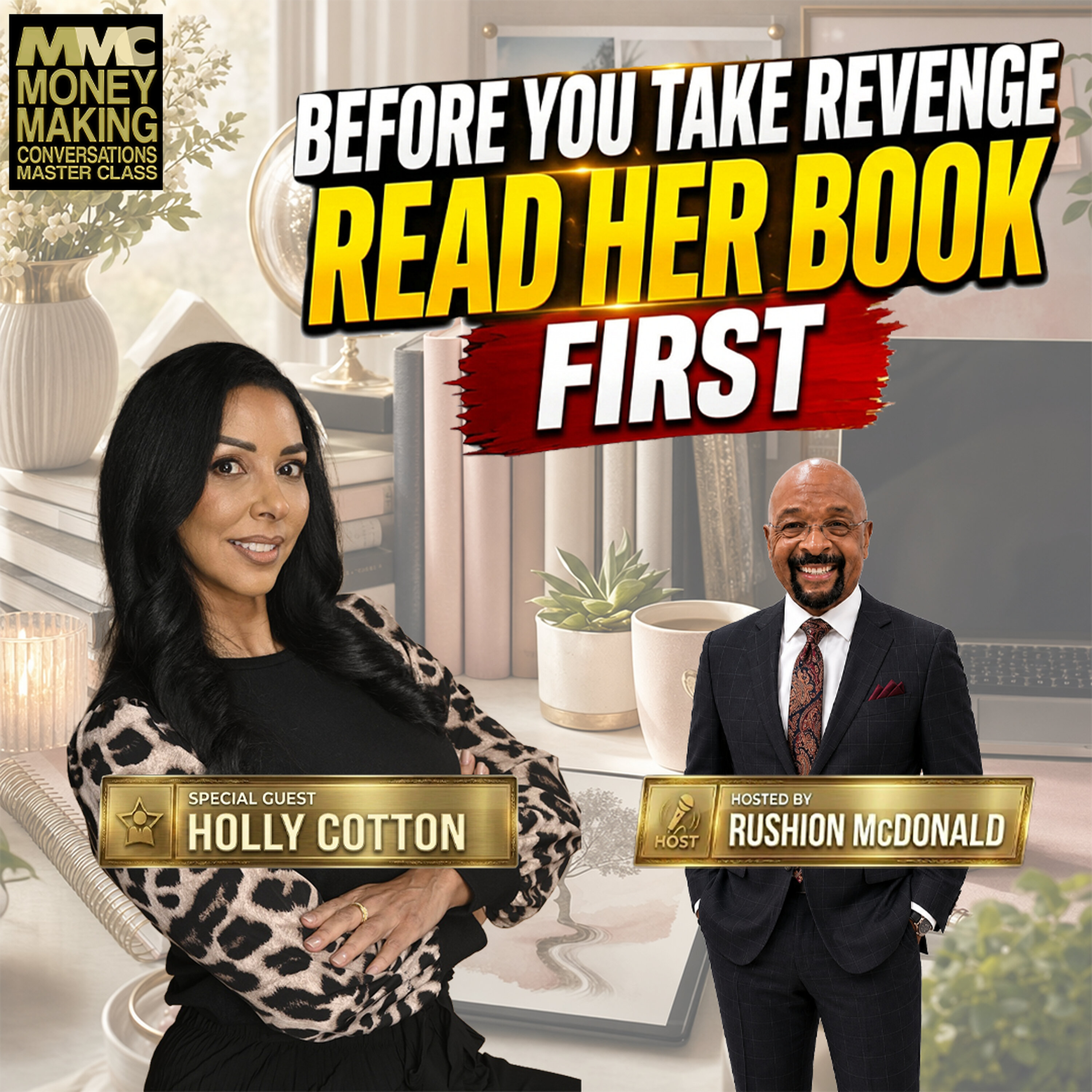 Motivational Advice: Holly explores how people can navigate difficult life situations, protect their peace, and manage stress. cover art