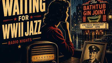 1940s WWII Big Band Jazz Swing Era Music cover art