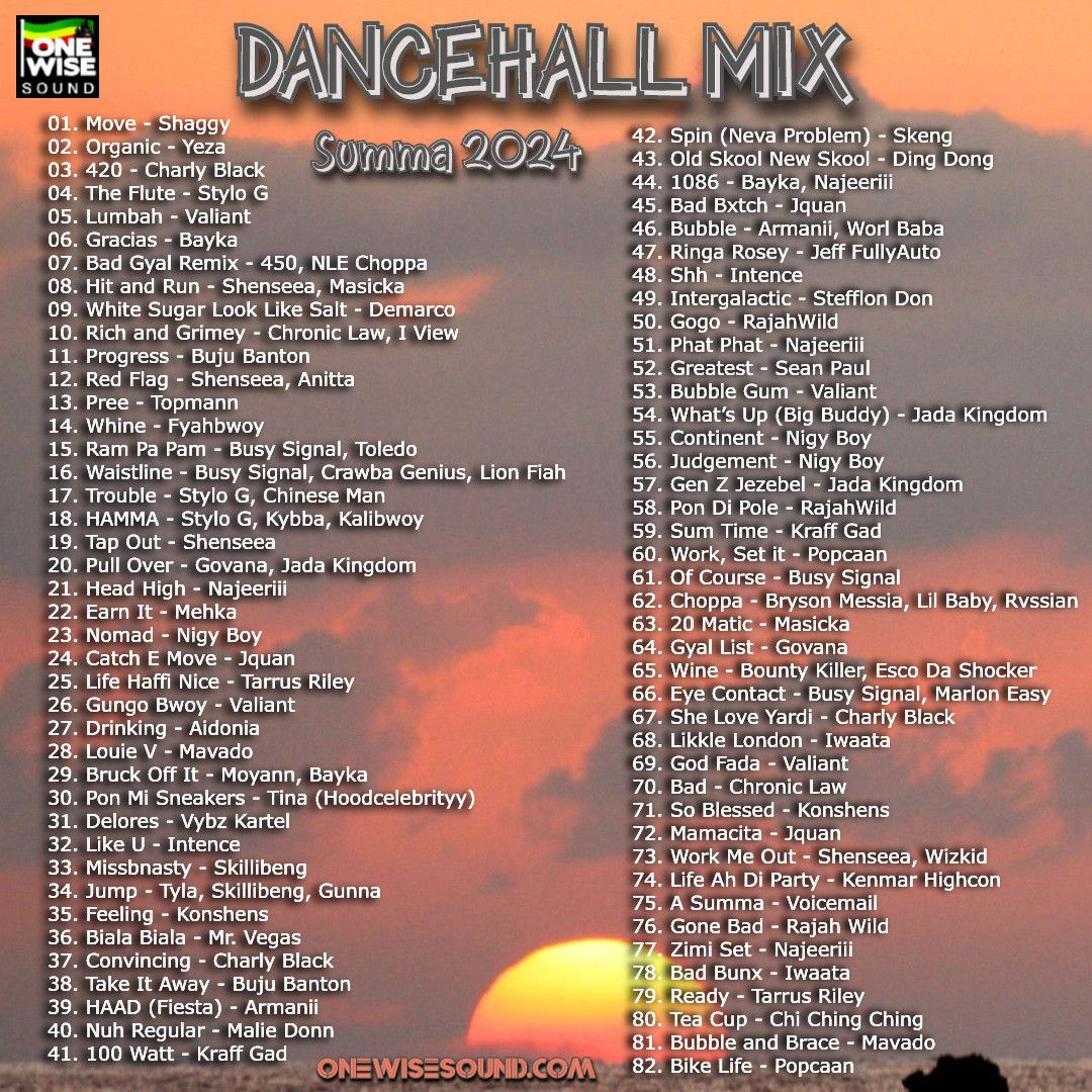 Summa 2024 Dancehall Mix cover art