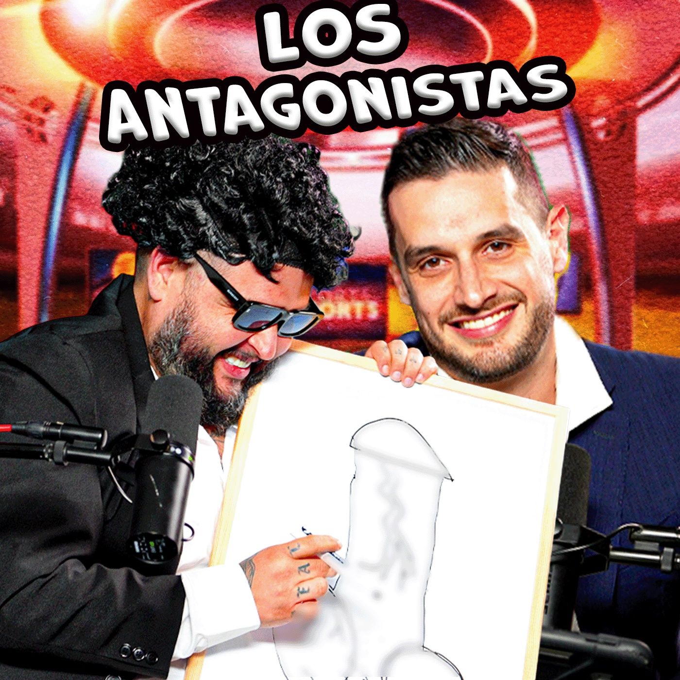 Los ANTAGONISTAS por ADRIÁN MARCELO y LA MOLE | Hermanos de Leche cover art