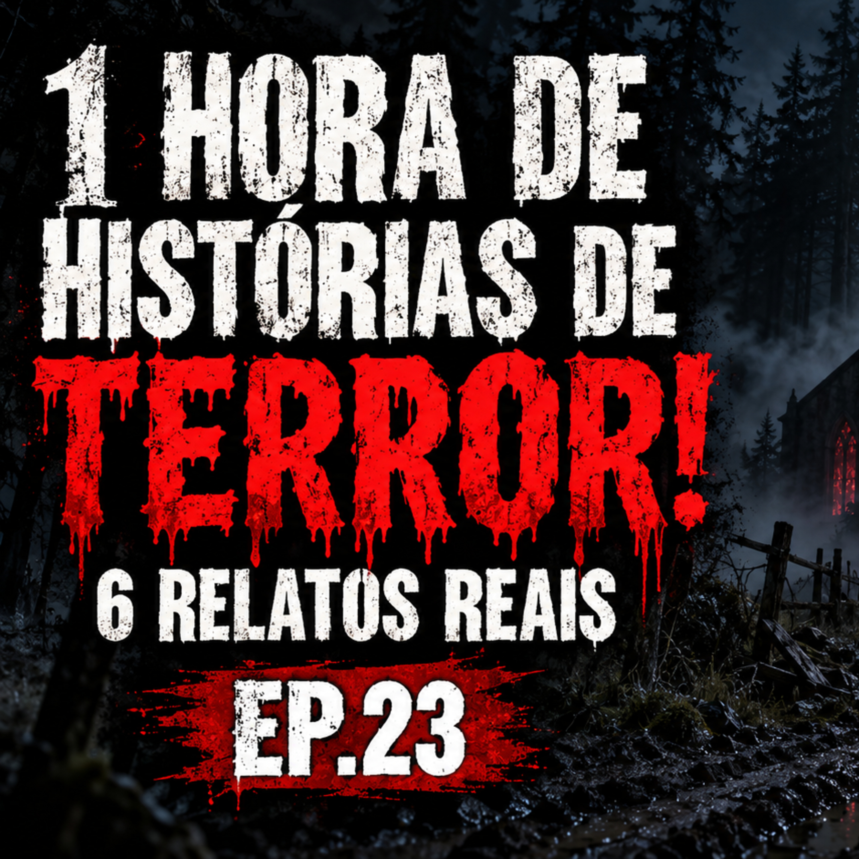 1 HORA DE HISTÓRIAS DE TERROR! - 6 RELATOS REAIS | EP.23 cover art