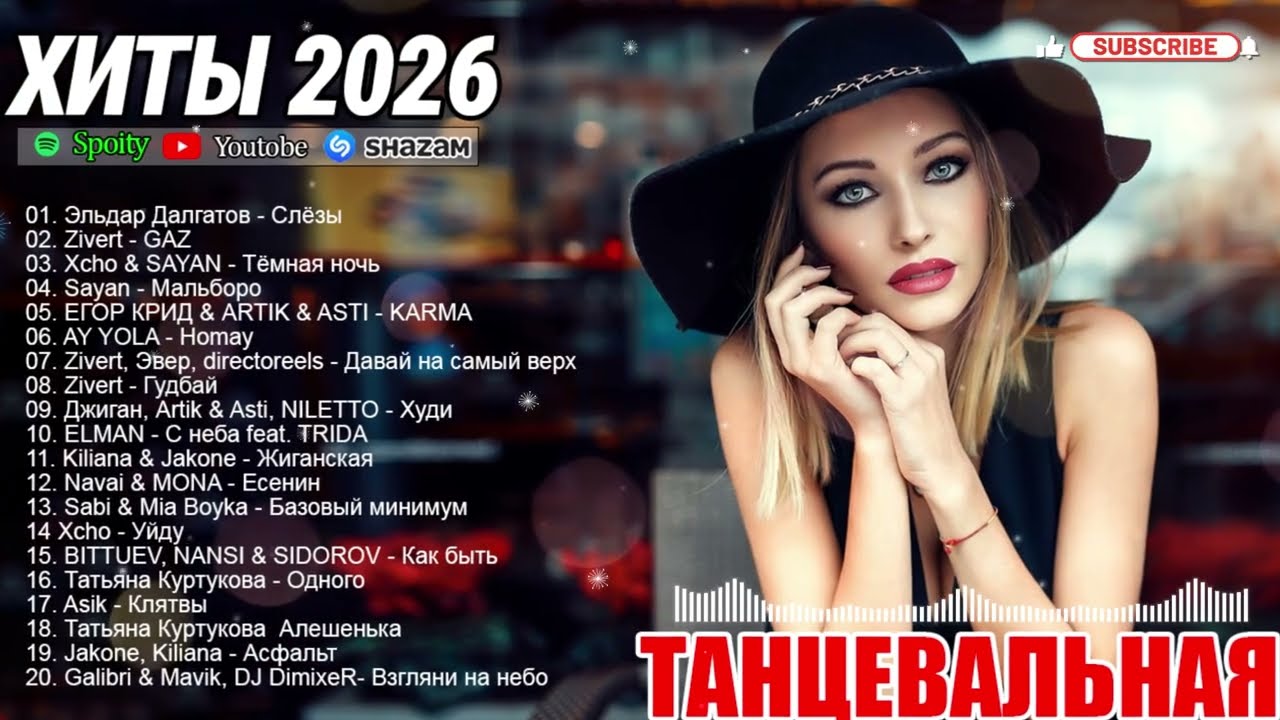 ХИТЫ 2026🎉Музыка в тренде 2026🔥САМЫЕ ЛУЧШИЕ ПЕСНИ 2026🔥СЛУШАТЬ МУЗЫКУ 2026 🔥Новинки 2026 Музыки cover art