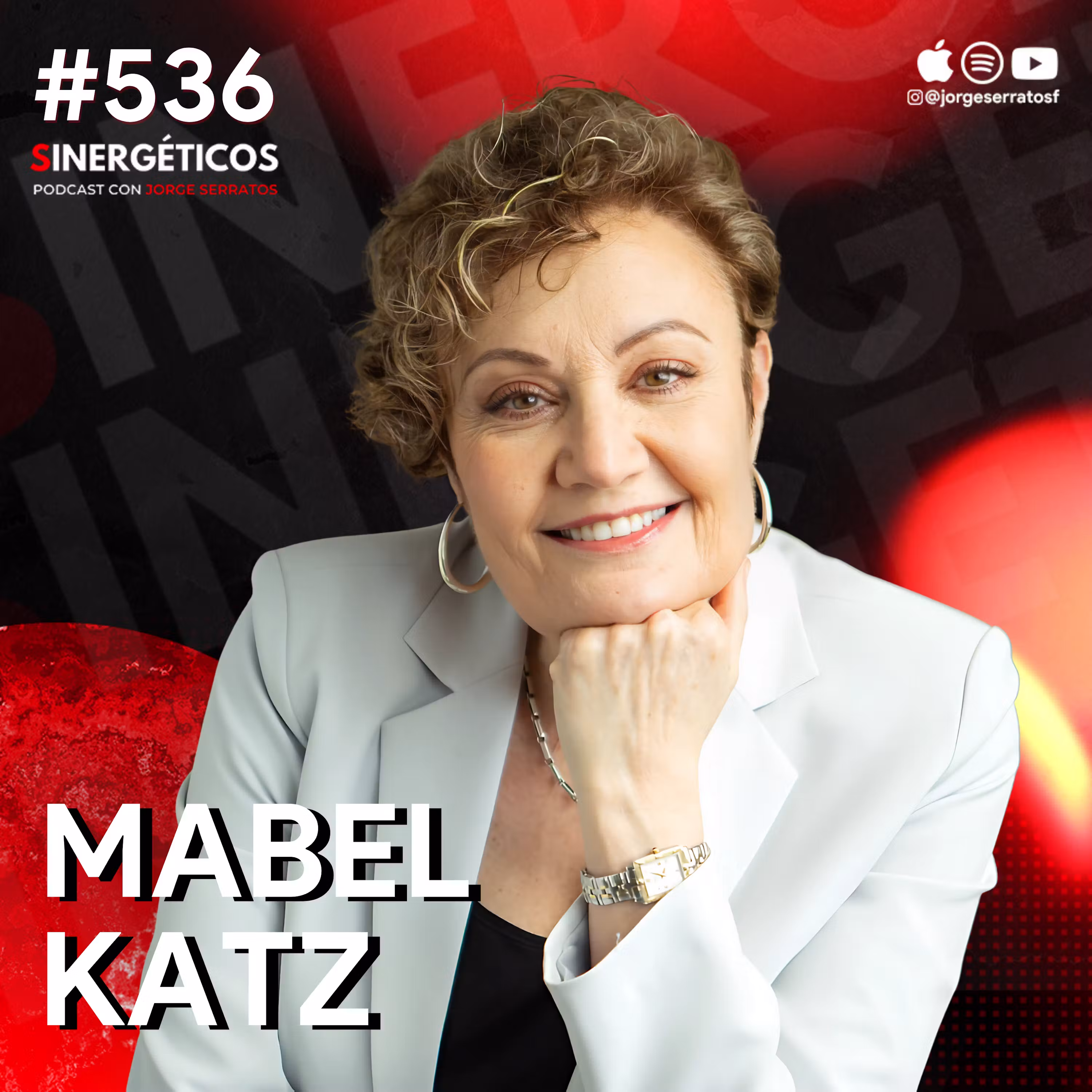Por qué el 97% de la población NO es feliz realmente | Mabel Katz | #536 SINERGÉTICOS cover art