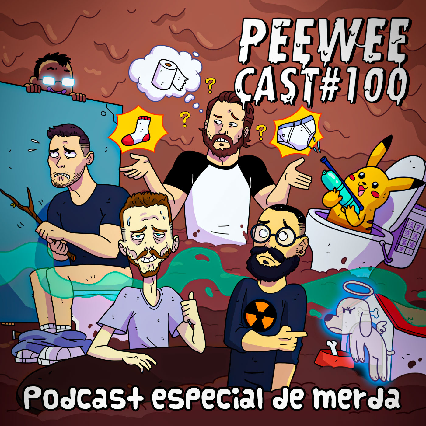 PWC100 - O PODCAST DE M3RDA cover art