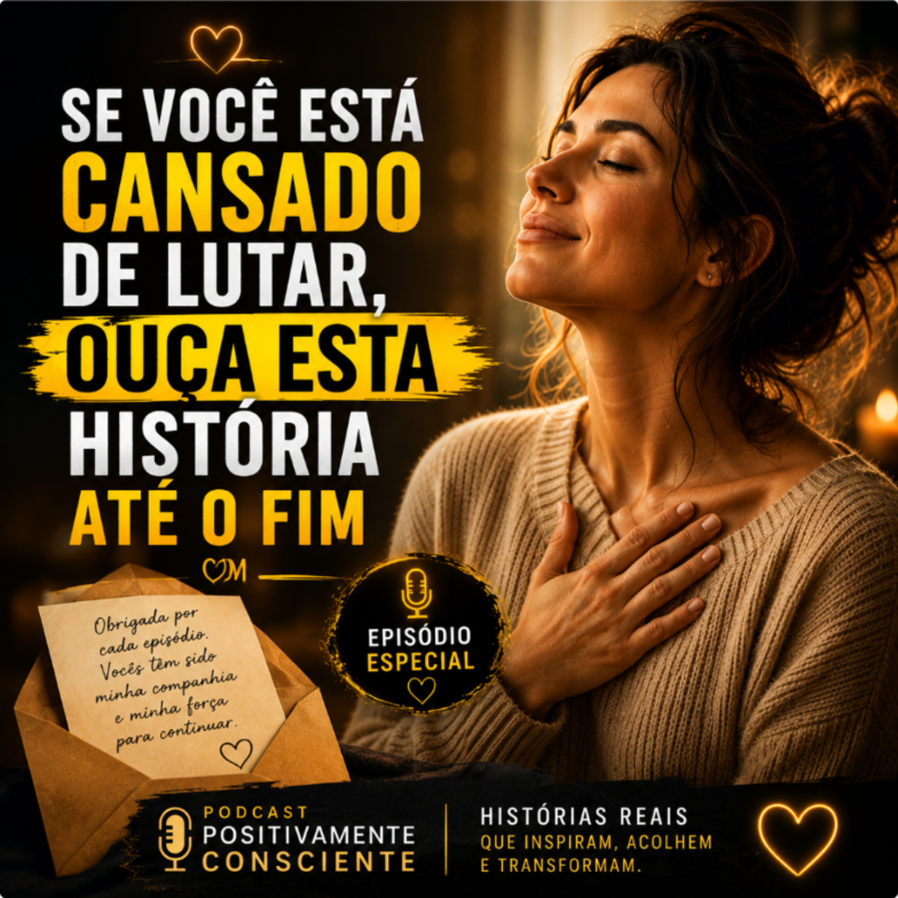 SE VOCÊ ESTÁ CANSADO DE LUTAR, OUÇA ESTA HISTÓRIA ATÉ O FIM cover art