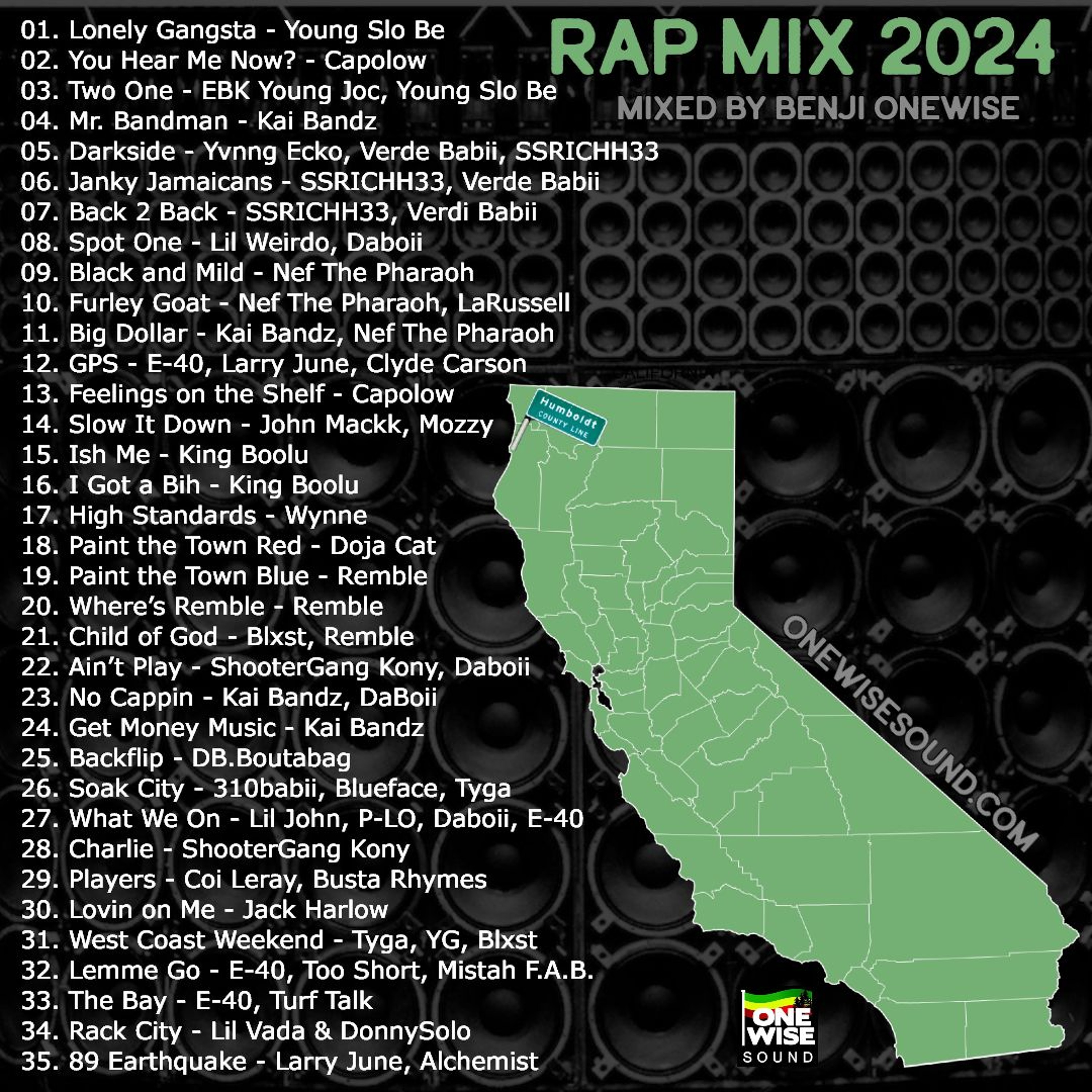 Rap Mix 2024 cover art