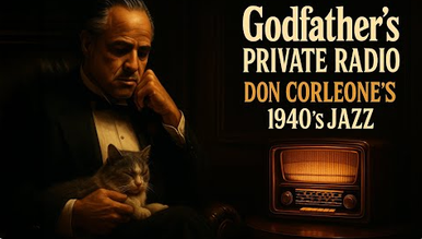 1940s Godfathers Private Radio Don Corleones Jazz cover art