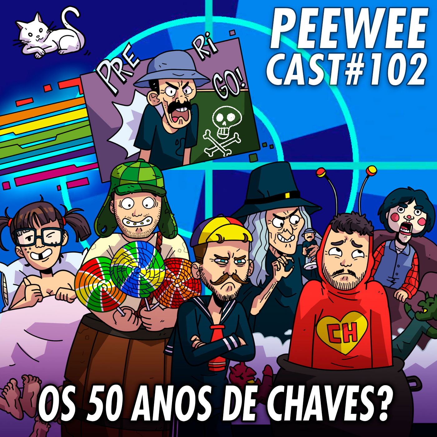 PWC102 - 50 Anos de CHAVES e as BRIGAS que RACHARAM o Elenco cover art