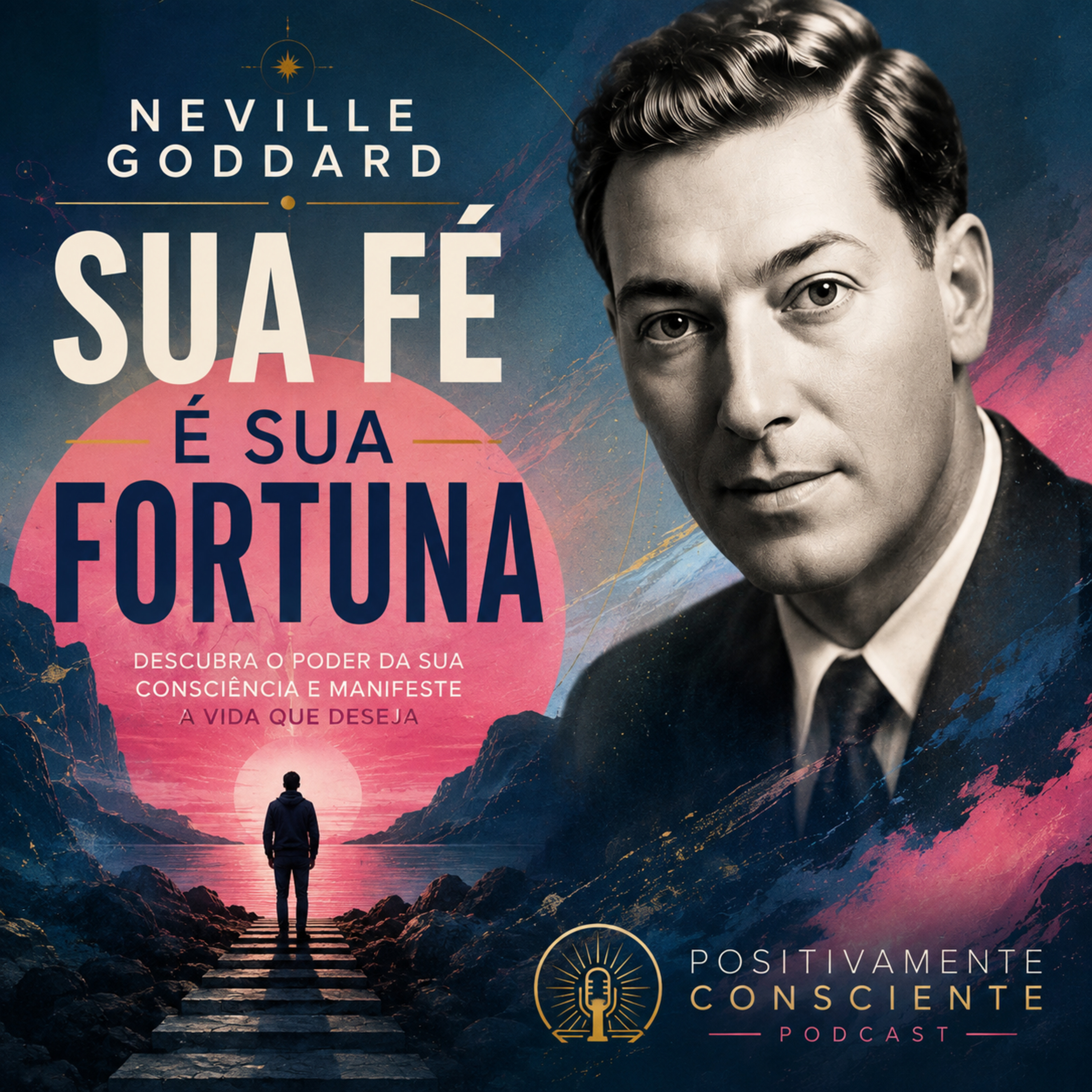 Sua Fé é Sua Fortuna: O Poder Oculto de Acreditar em Si Mesmo | Neville Goddard cover art