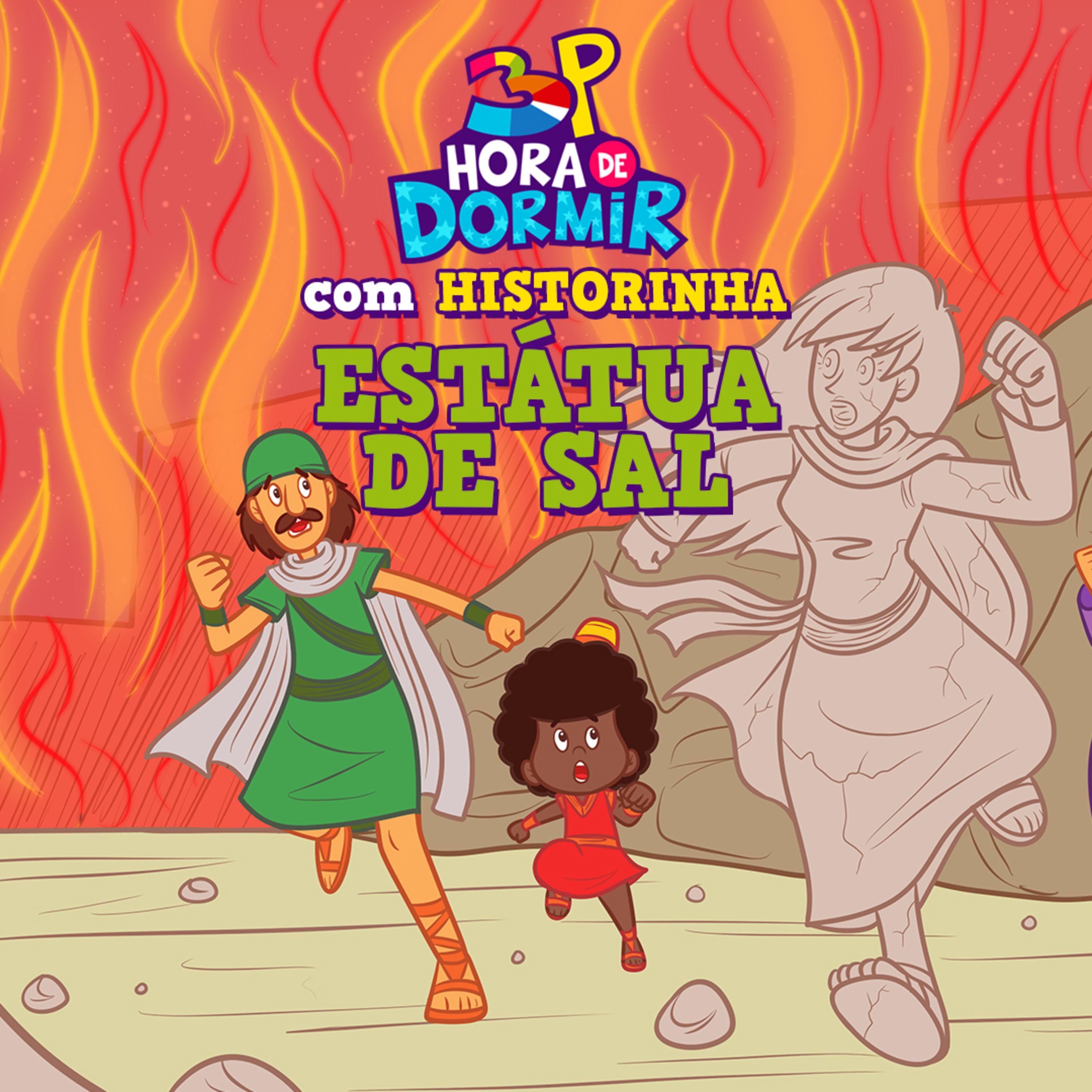 Estátua de Sal | 3 Palavrinhas - Hora de Dormir com historinhas | Participação especial: Samuel Mizrahy cover art