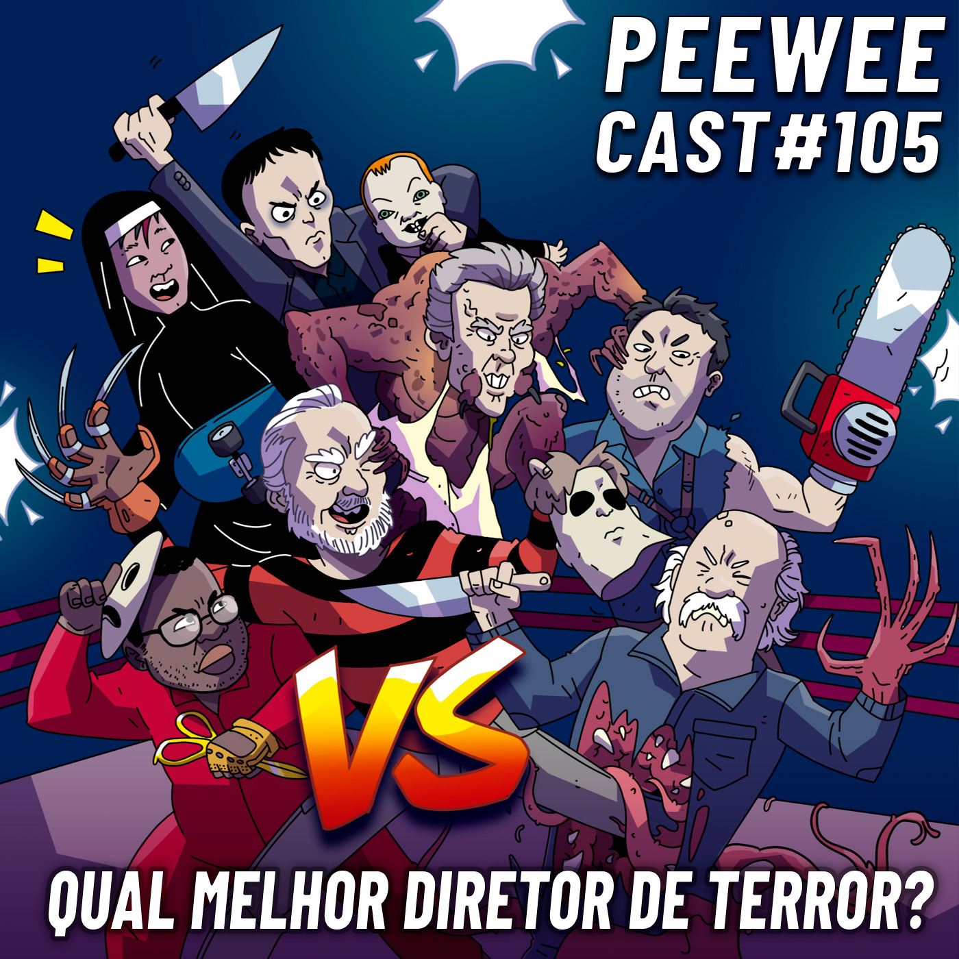 PWC105 - Qual o MAIOR Diretor de HORROR da História? cover art