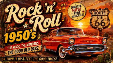 1950s Rock N Roll 1950s Greatest Golden Oldies Playlist cover art