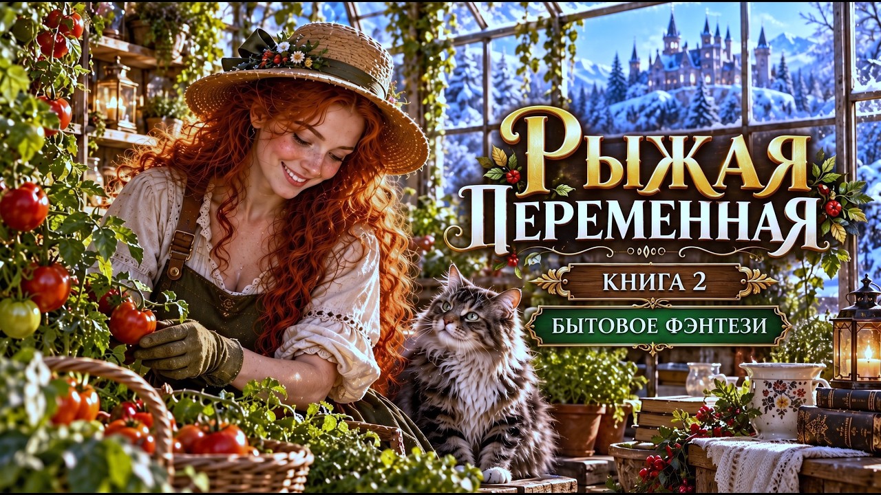 РЫЖАЯ ПЕРЕМЕННАЯ — КНИГА 2 🎧 | БЫТОВОЕ ФЭНТЕЗИ cover art