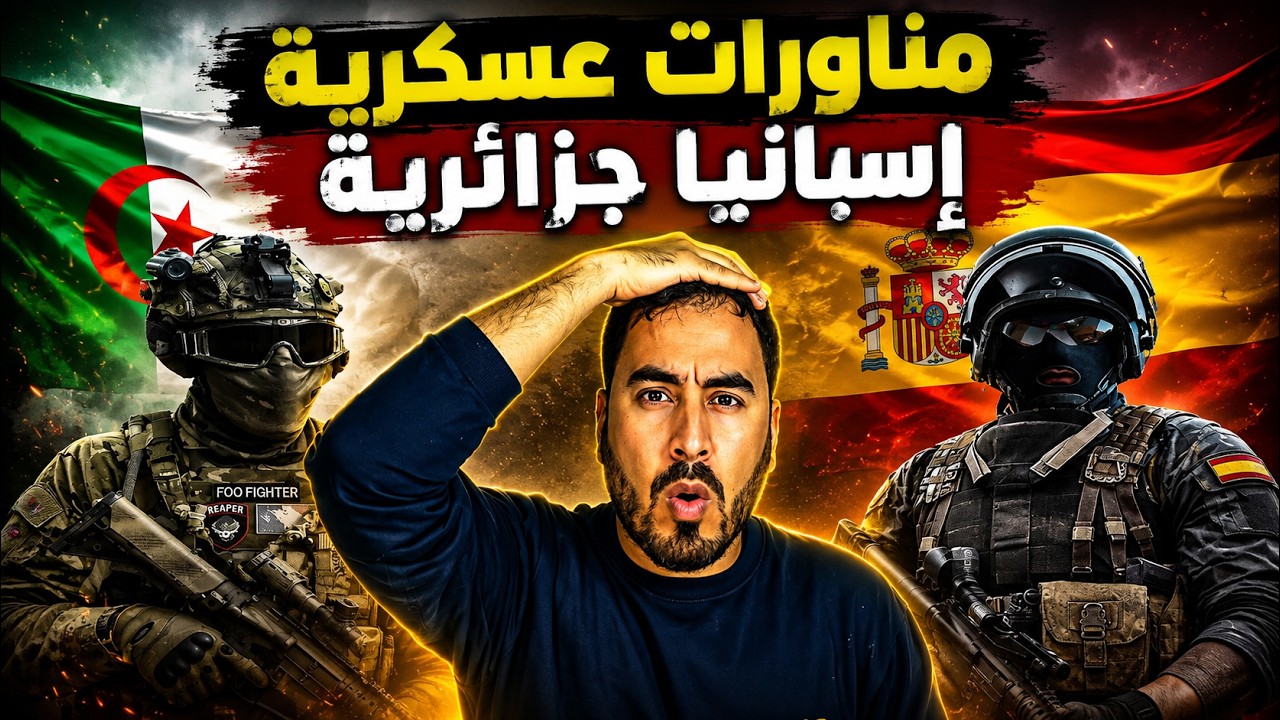 🔥 مناورات عسكرية بين الجزائر وإسبانيا قريبًا؟   الحقيقة التي أثارت الجدل! cover art