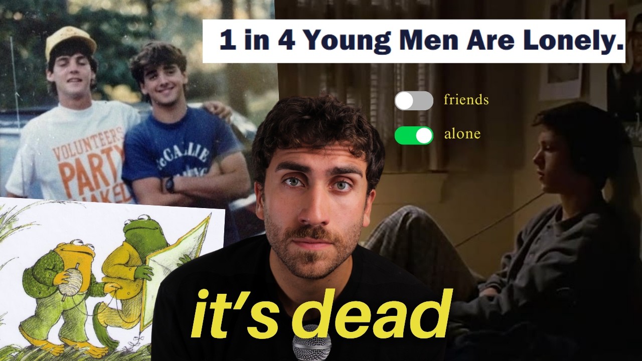 what happened to male friendship? cover art