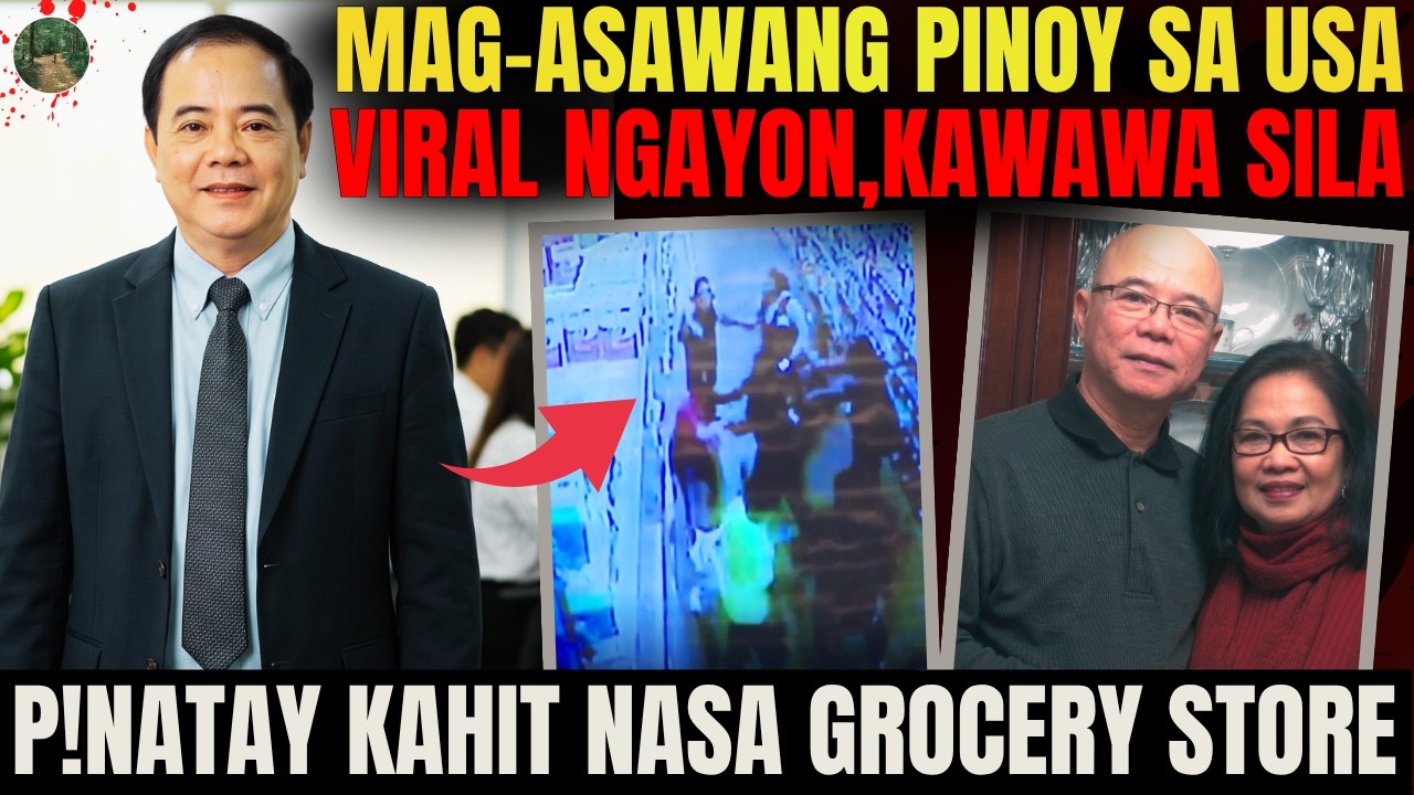 VIRAL CASE NGAYON NG MAGASAWANG PINOY SA AMERIKA,PINATAY KAHIT MAY IBANG TAO[ Tagalog Crime Story ] cover art