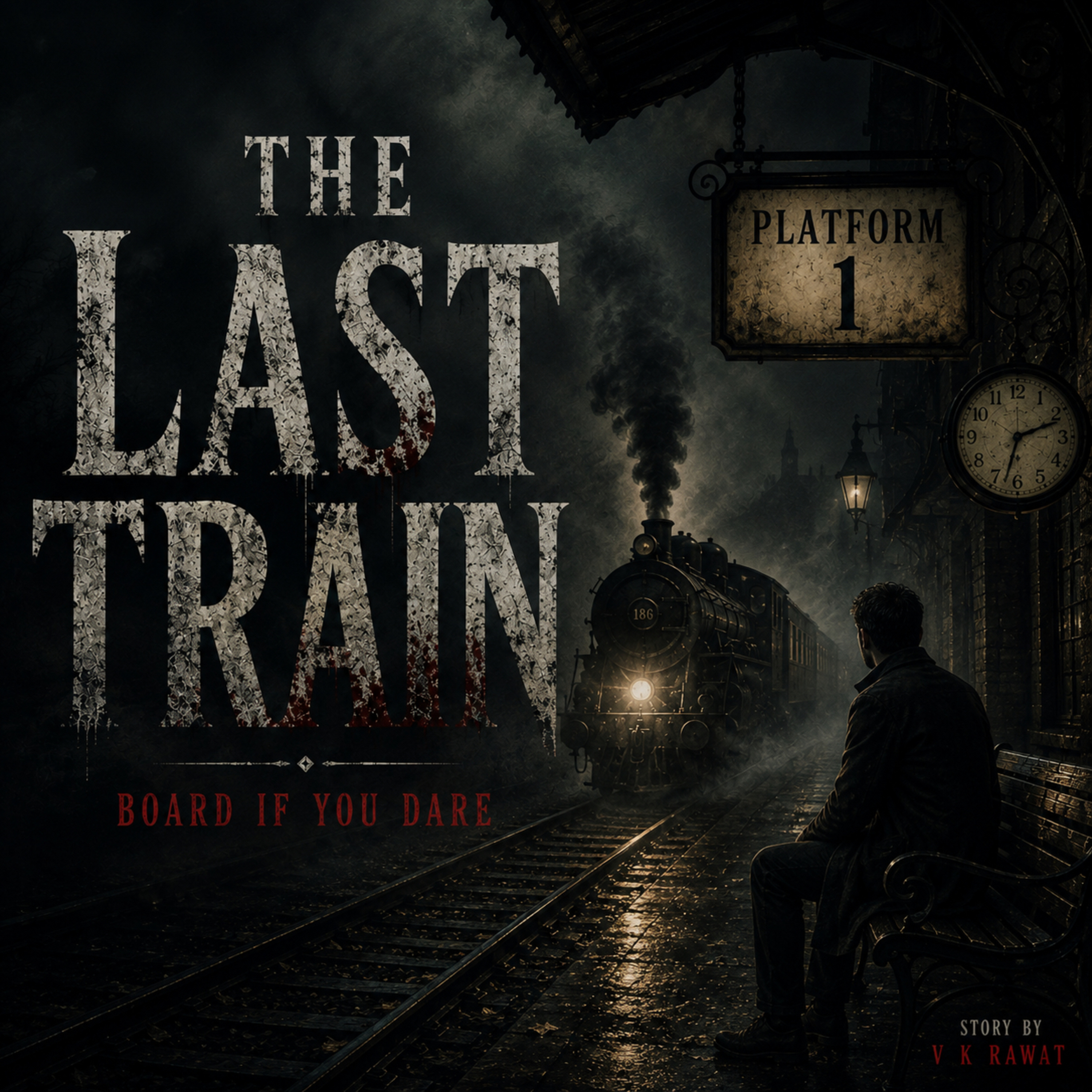 The Last Train | Horror Tape | V. K. Rawat cover art