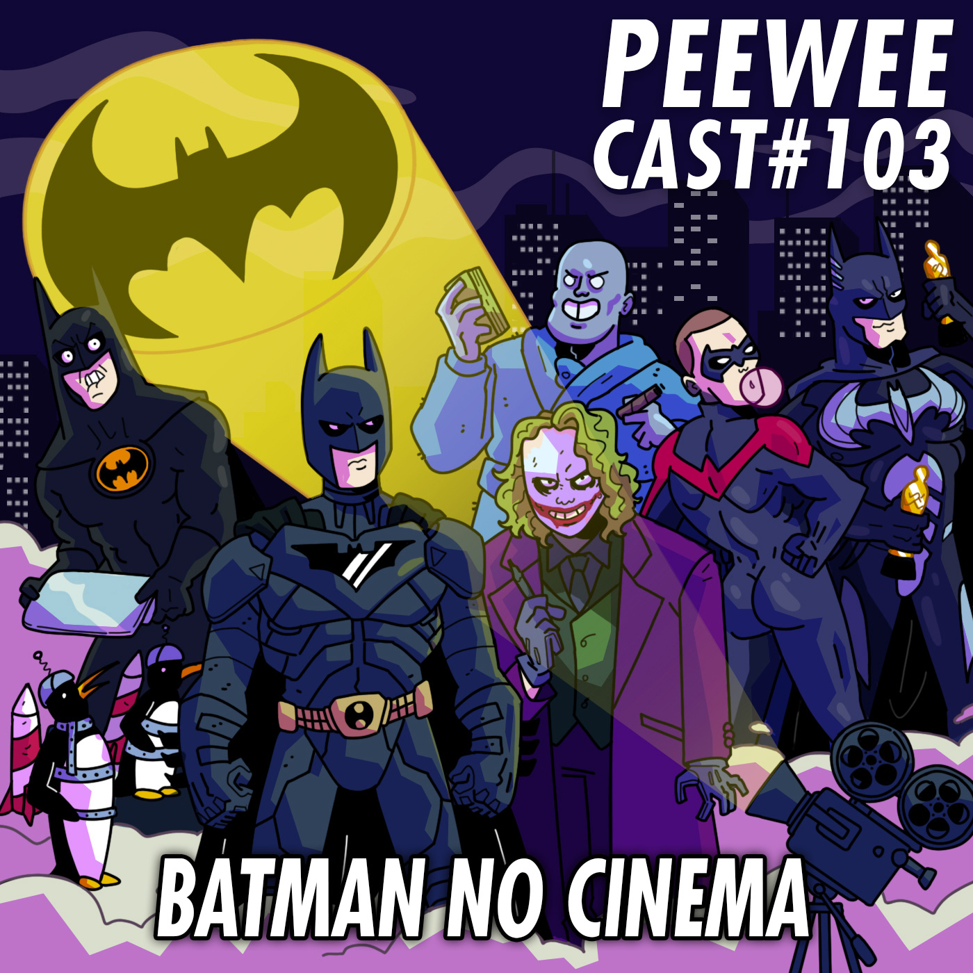 PWC103 - Os BONS (e os PÉSSIMOS) filmes do BATMAN! cover art
