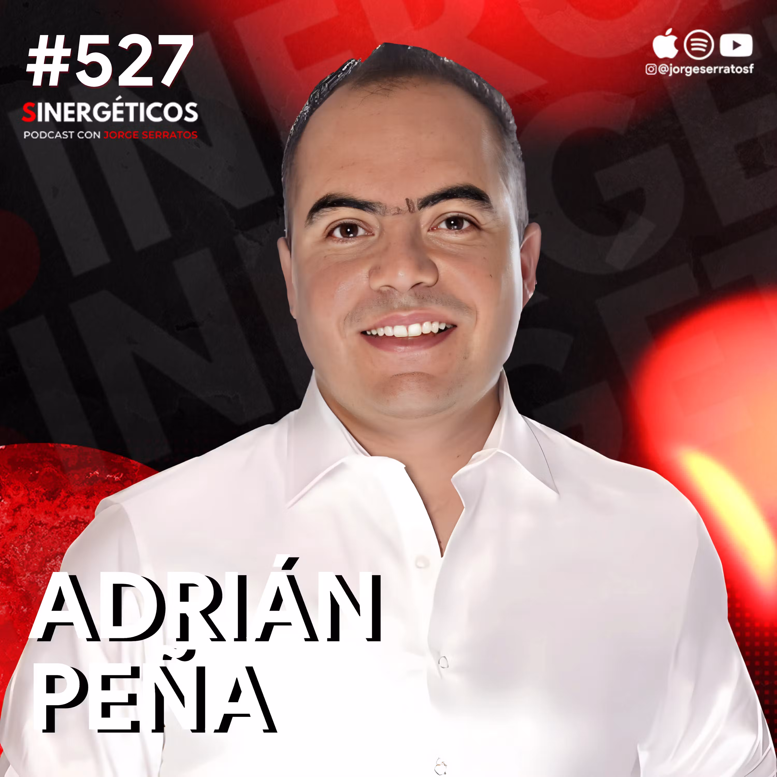 Experto en Comunicación: Cómo Hacer que te Respeten de Inmediato | Adrían Peña | #527 SINERGÉTICOS cover art