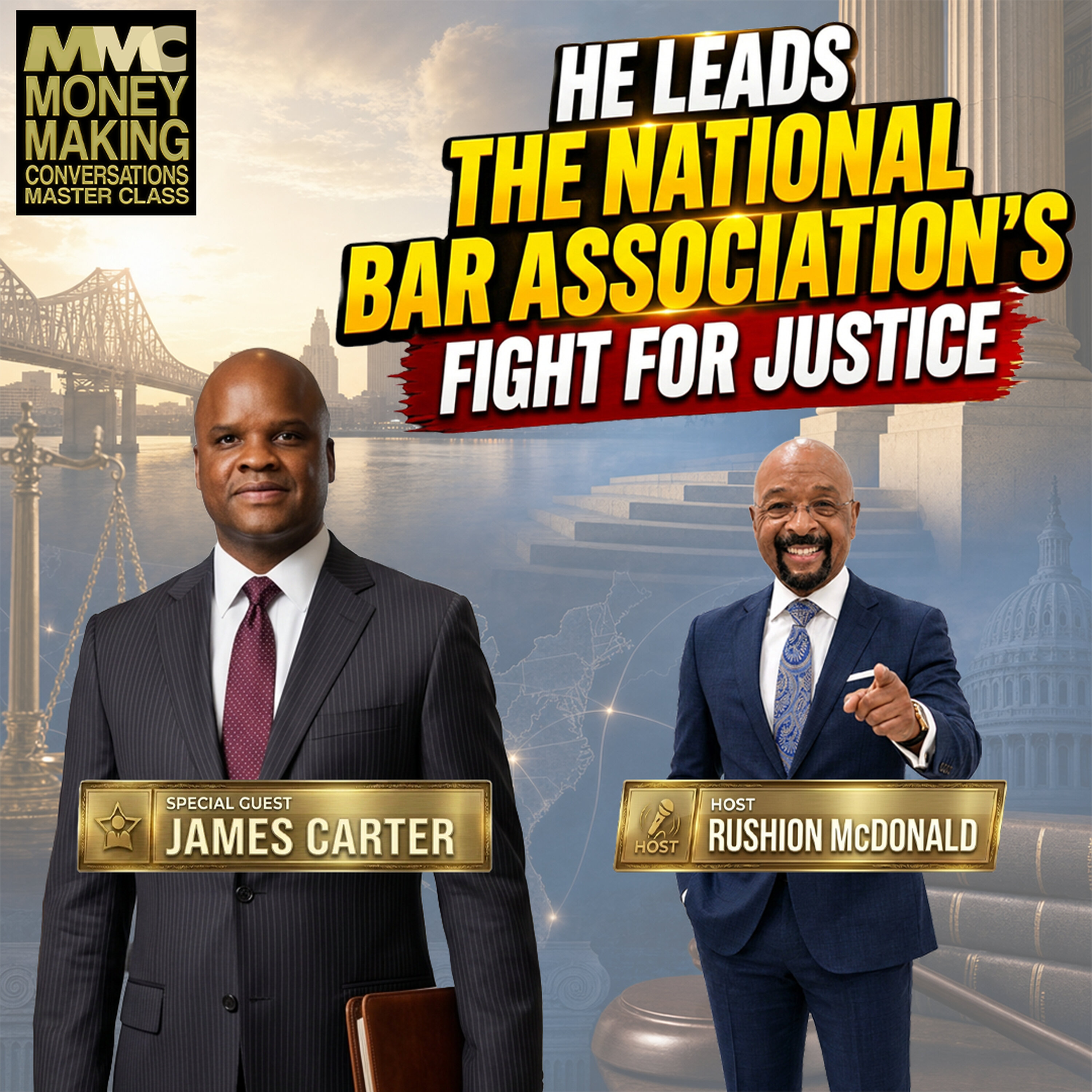 Legal Advice: Attorney Carter discusses the critical role of legal protection in business, civic engagement and voting rights. cover art