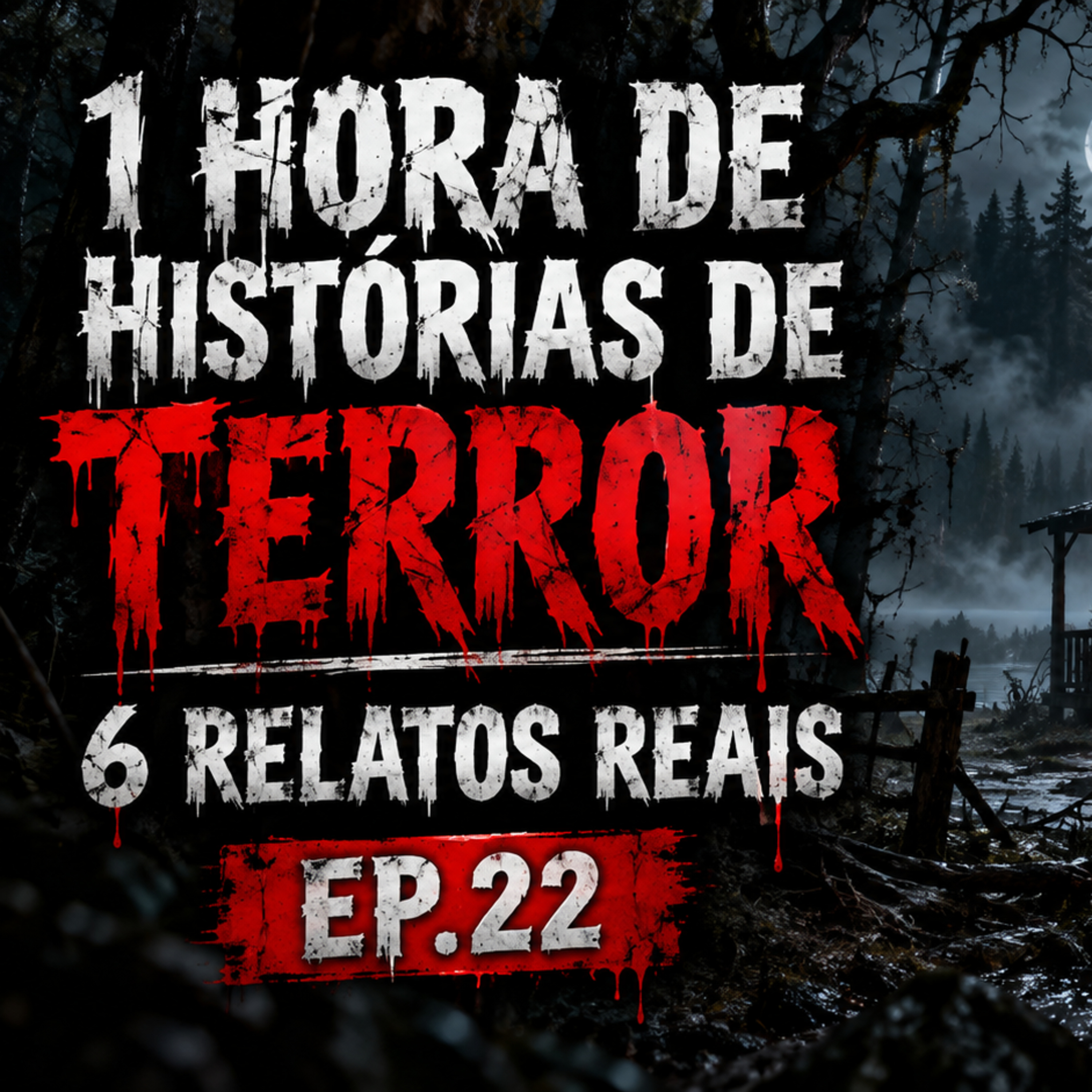 1 HORA DE HISTÓRIAS DE TERROR - 6 RELATOS REAIS | EP.22 cover art