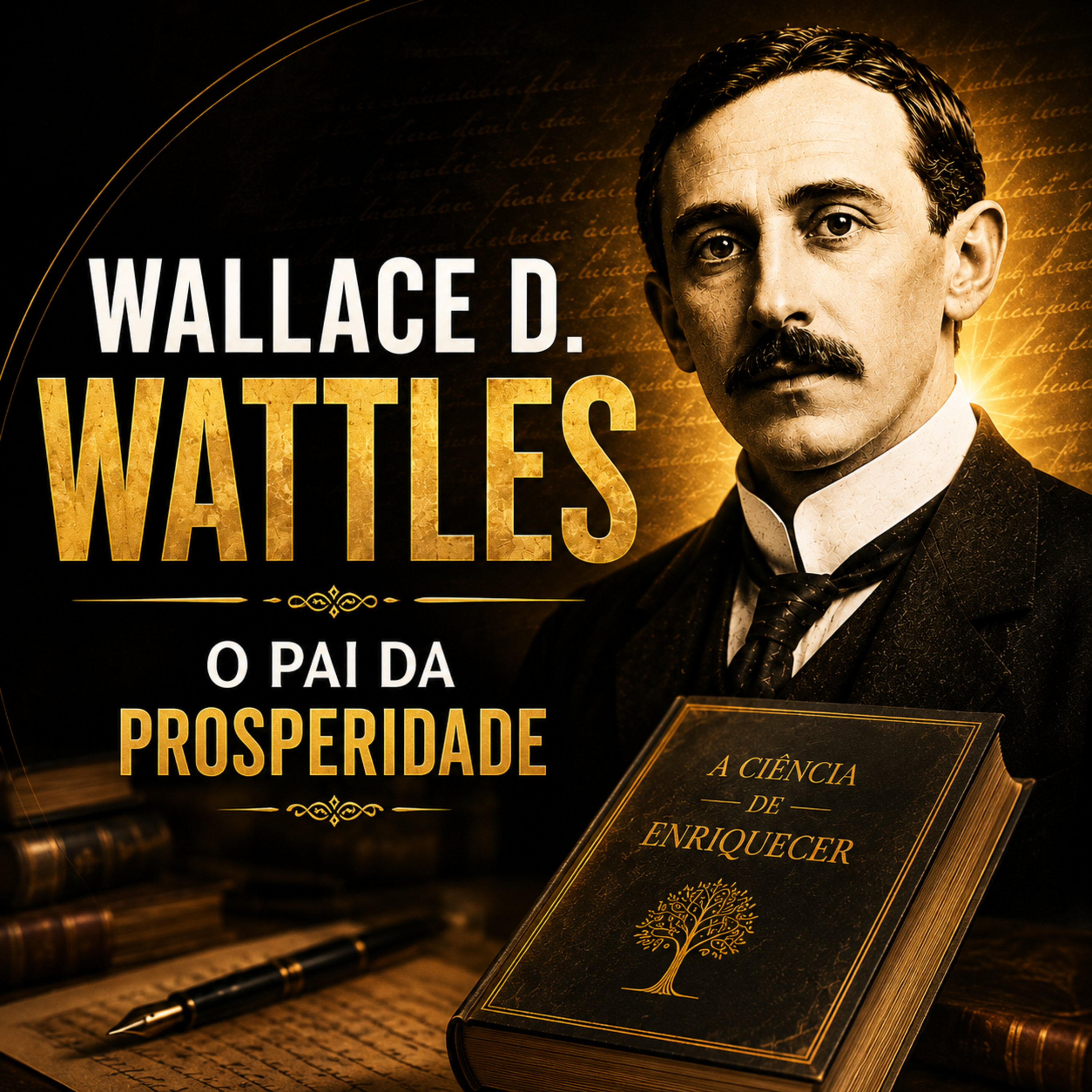 A História Oculta do Criador de "A Ciência de Ficar Rico" (Wallace D. Wattles) cover art