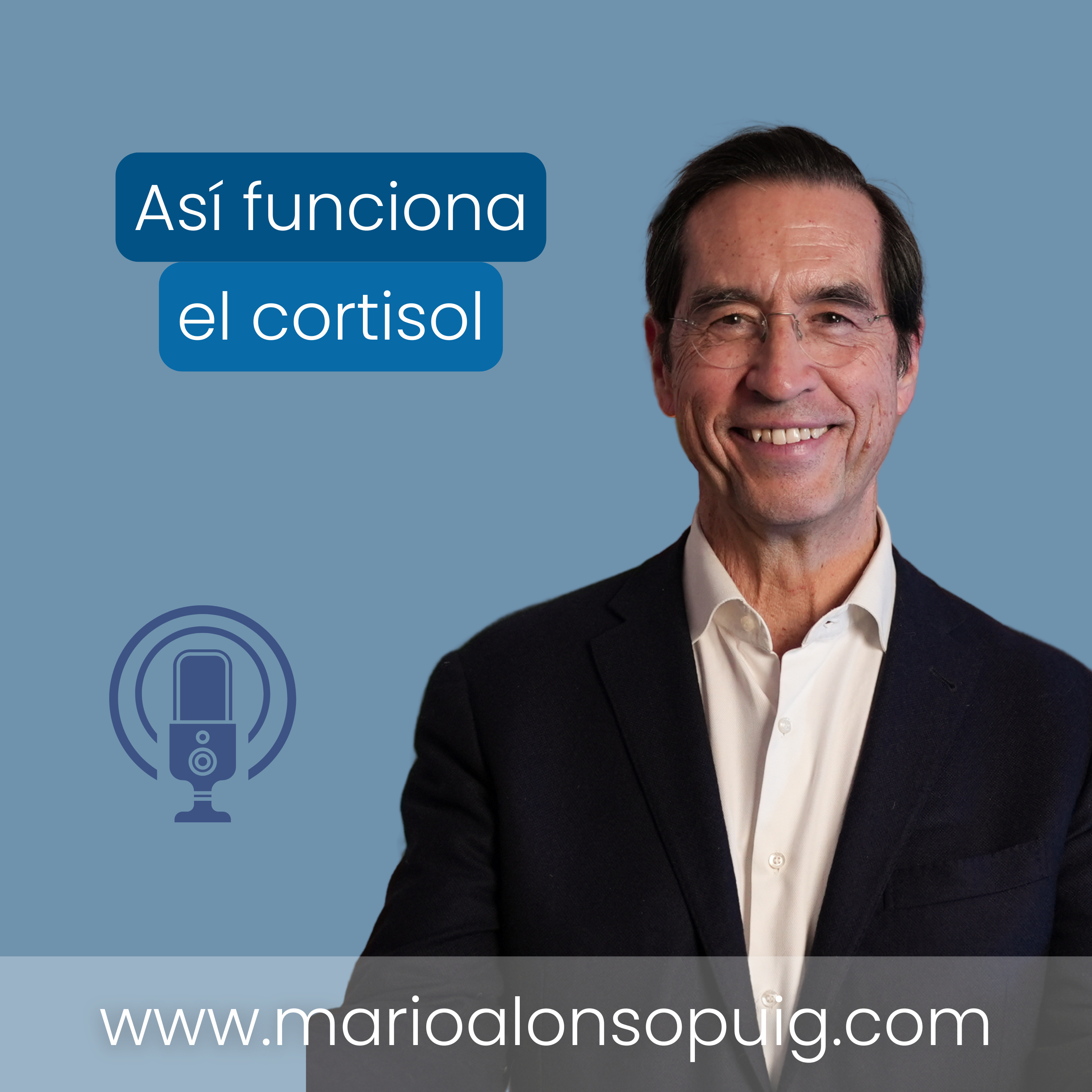 Cómo reducir el cortisol y el estrés: el poder de caminar juntos cover art