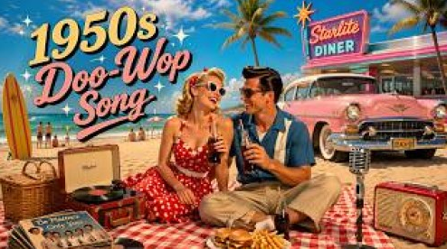 1950s Doo-Wop Song I Woke Up In 1956 And Fell In Love With The Past cover art