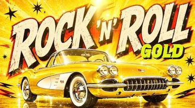 1950s GOLD Dance Hits American Rock Roll Collection cover art