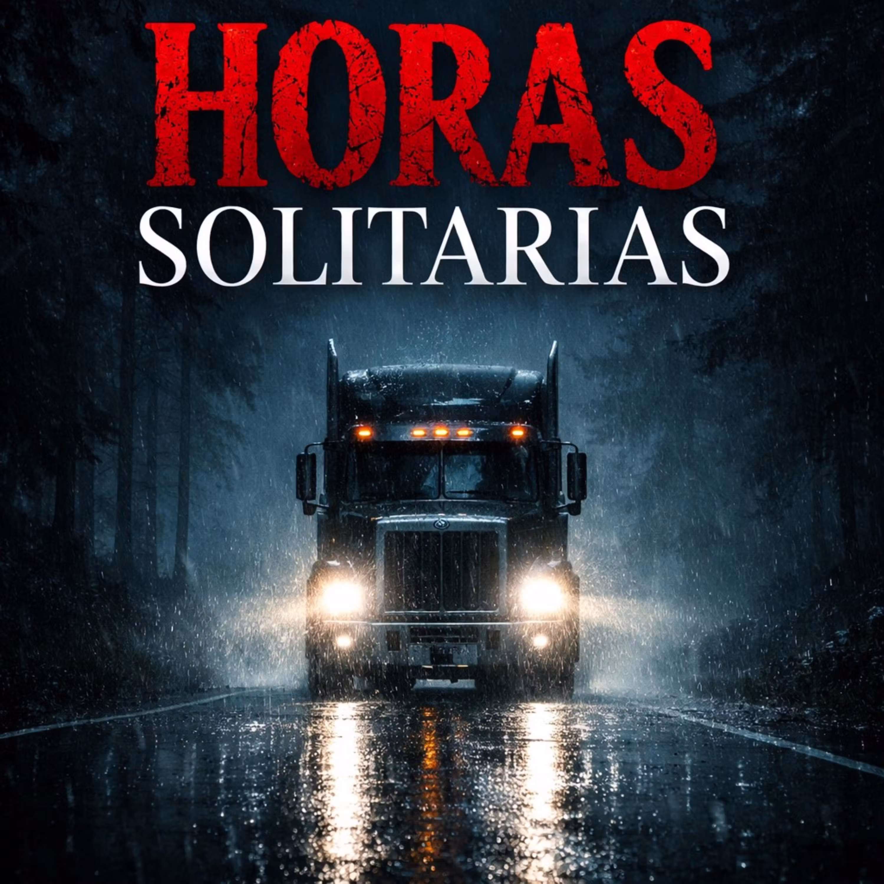4 historias de terror VERDADERAS muy aterradoras de camioneros de larga distancia a medianoche de las que nadie habla cover art