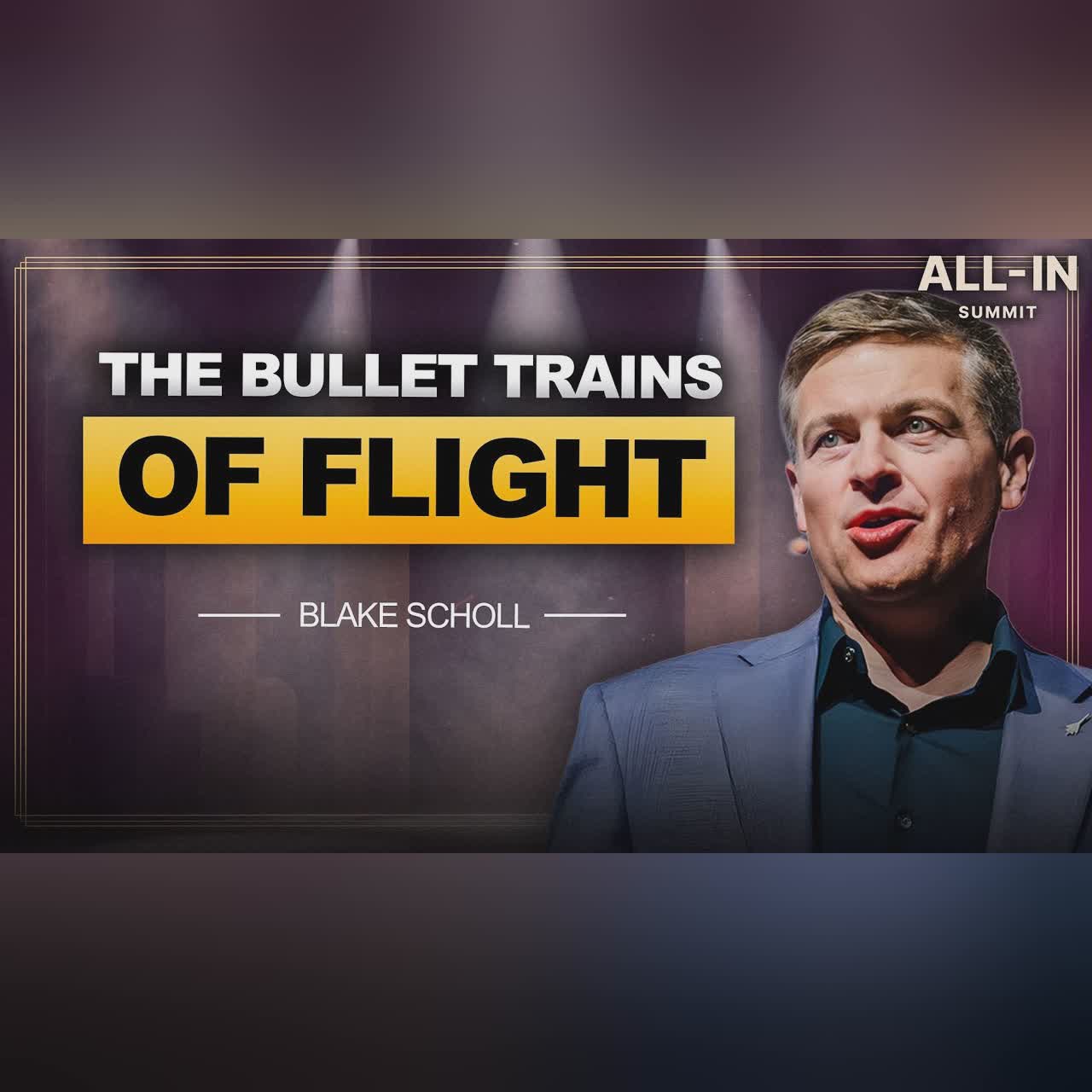 Blake Scholl: Why Plane Speed Stalled, Supersonic Commercial Flight, & Revolutionizing the Engine cover art
