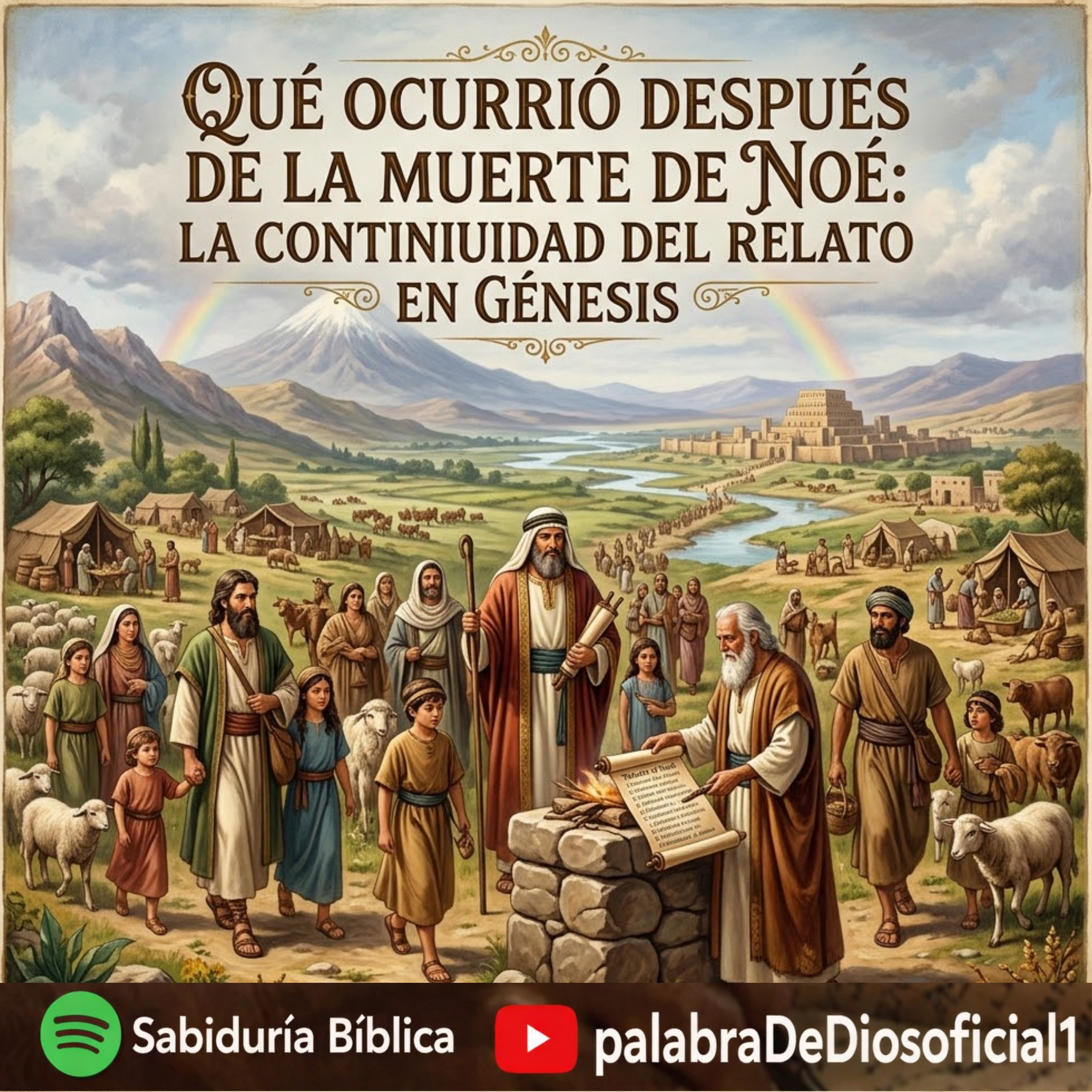 Qué Ocurrió Después de la Muerte de Noé: La Continuidad del Relato en Génesis cover art