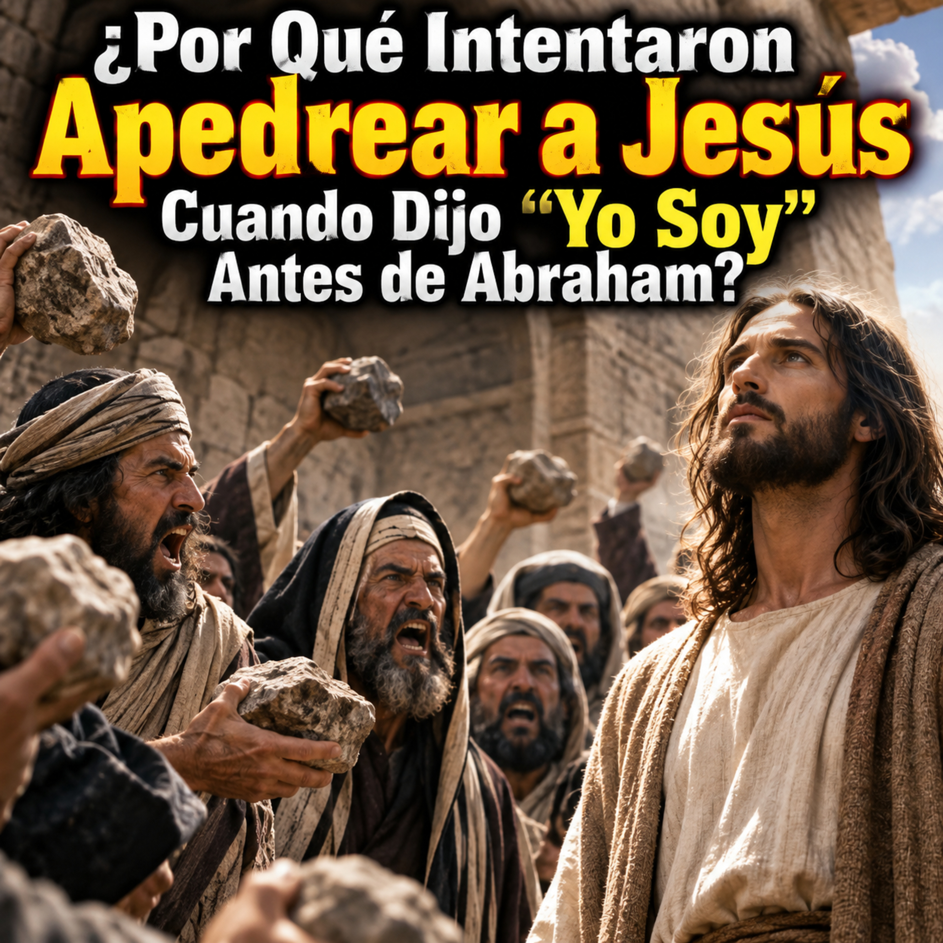 ¿Por Qué Intentaron Apedrear a Jesús Cuando Dijo “Yo Soy” Antes de Abraham? cover art