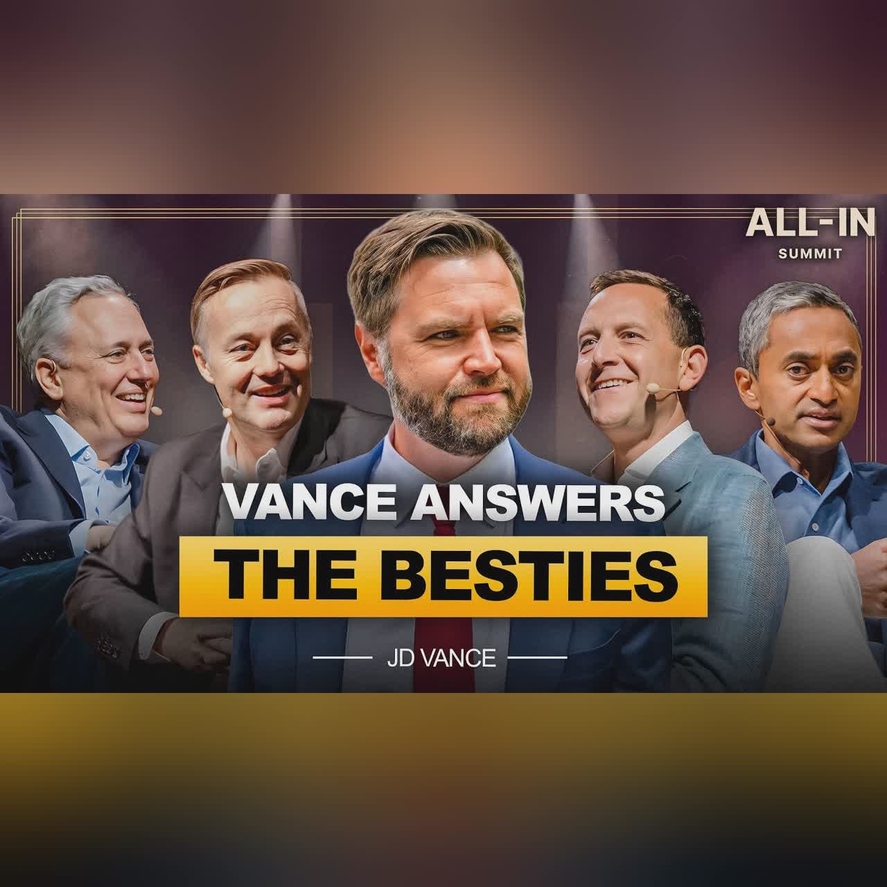 JD Vance on AI, Entitlement Fraud, Iran War, Israel, H-1B Abuse & the Midterms cover art