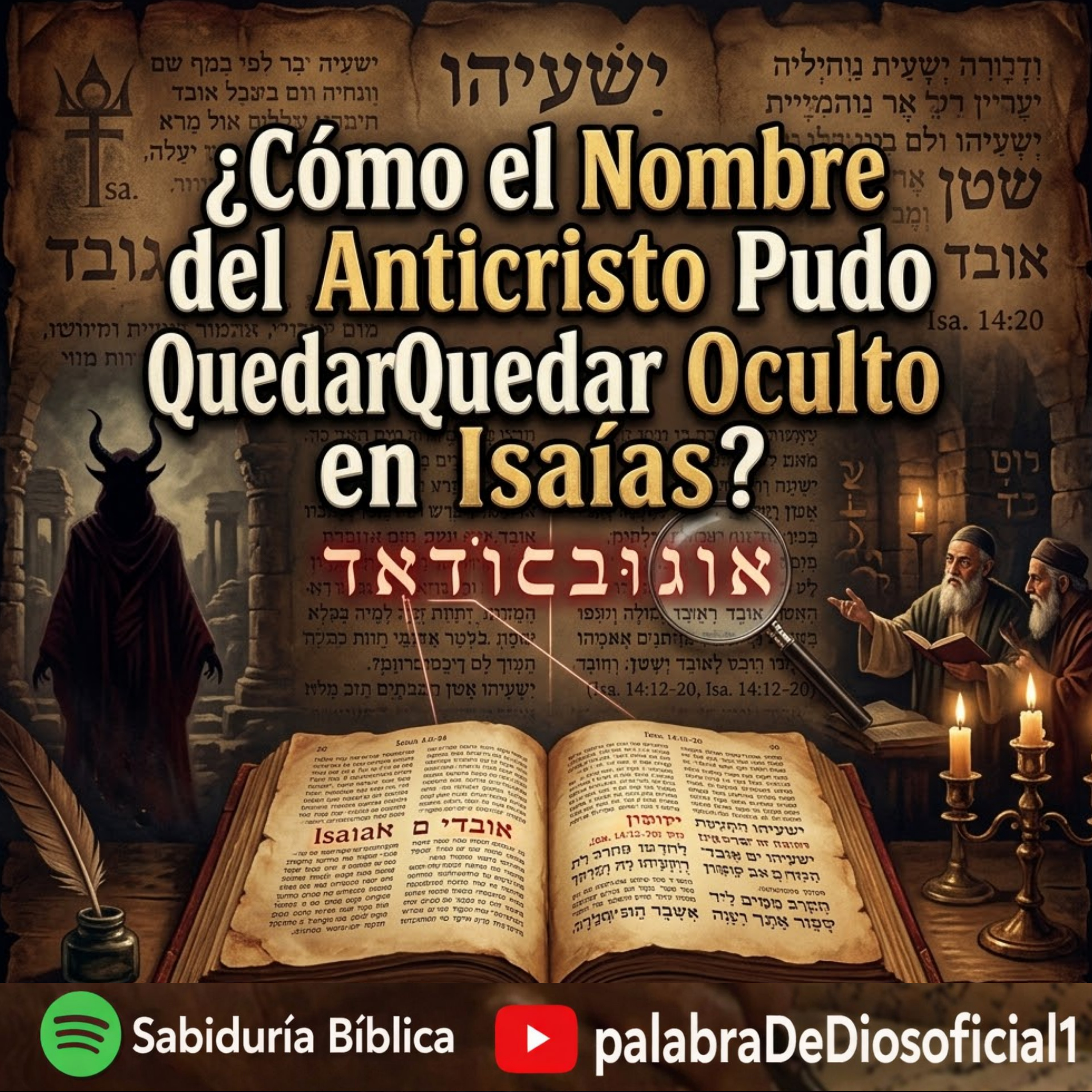 ¿Cómo el Nombre del Anticristo Pudo Quedar Oculto en Isaías? cover art