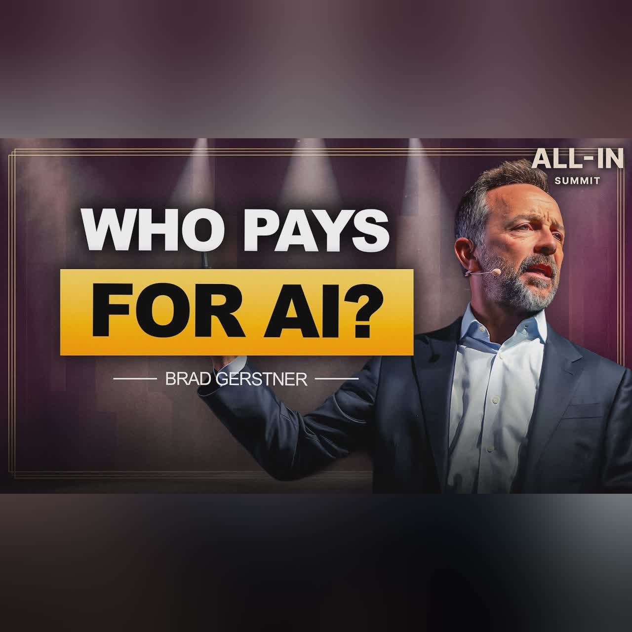 Brad Gerstner: No AI Bubble, Semis Eat the Nasdaq & AI's Take Off Problem cover art
