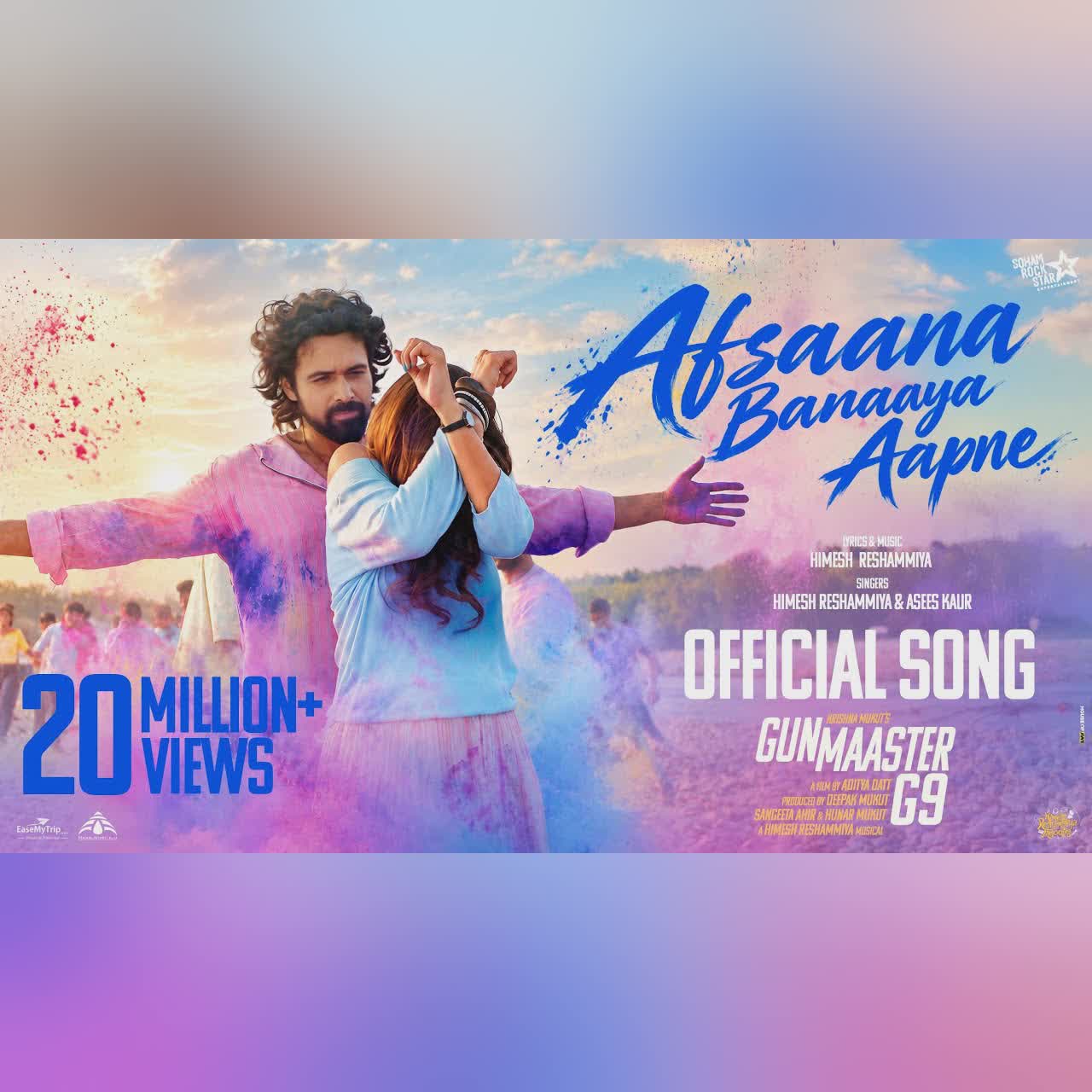 Afsaana Banaaya Aapne (From "Gunmaaster G9”) cover art