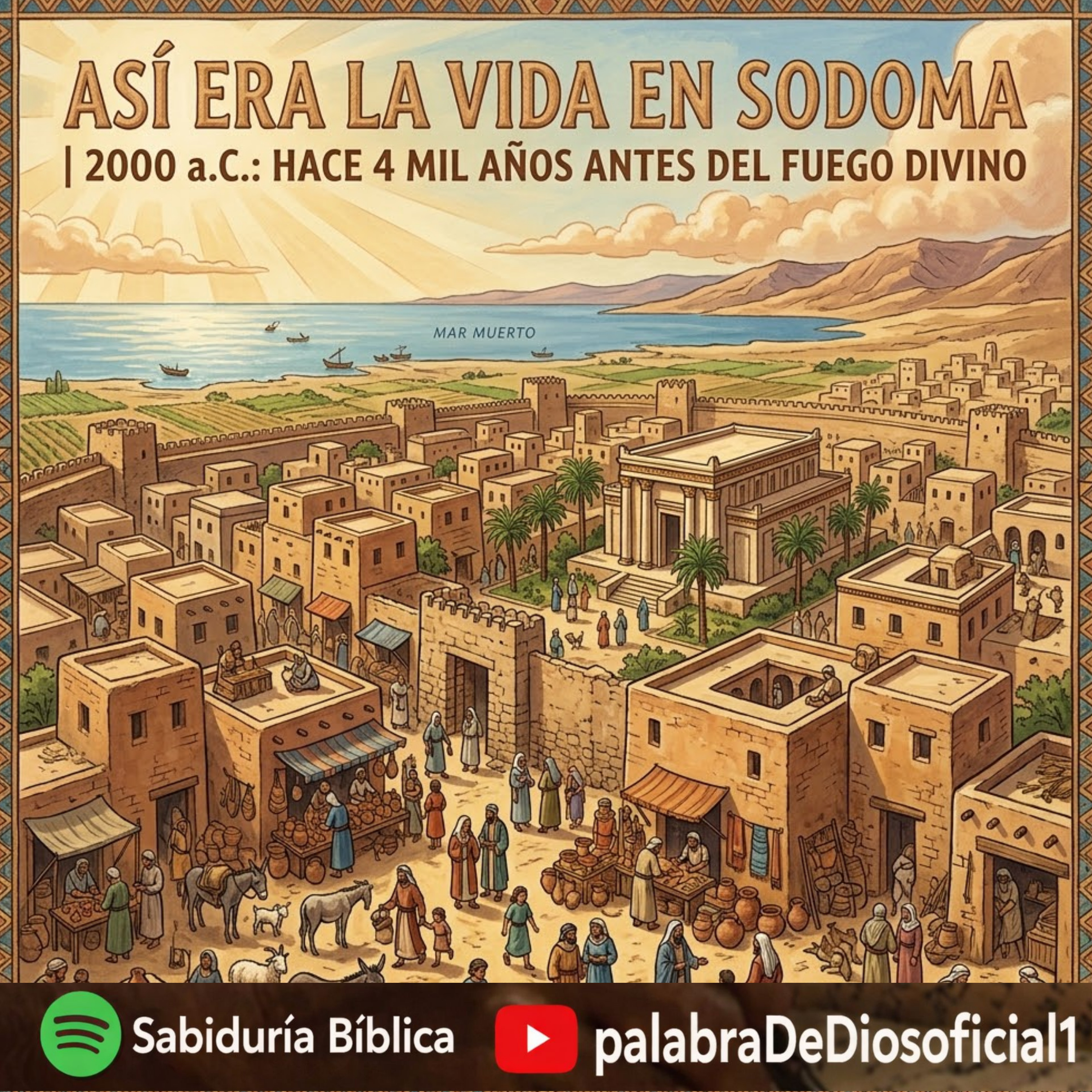 Así Era la Vida en Sodoma | 2000 a.C.: Hace 4 Mil Años Antes del Fuego Divino cover art