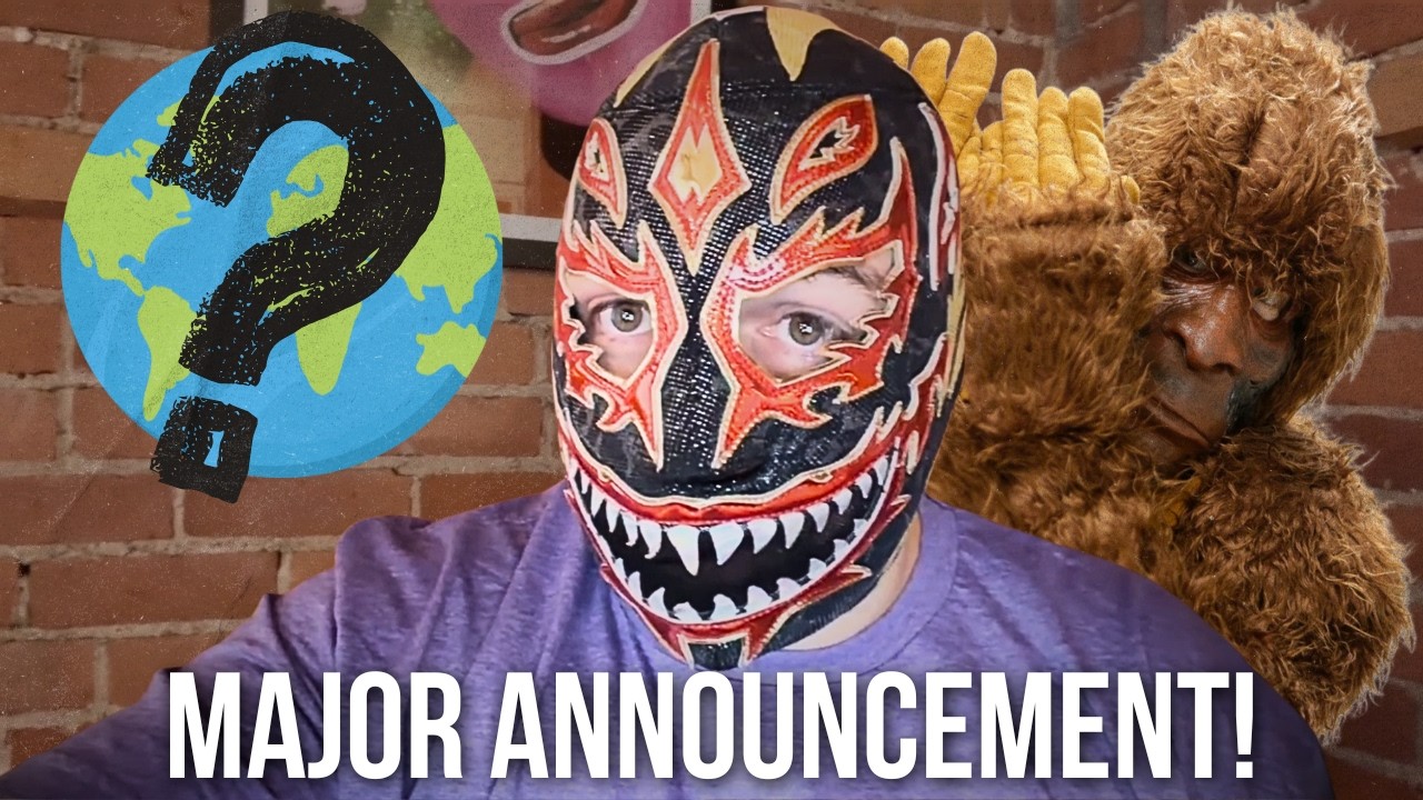 MYSTERY WRESTLING'S BIG ANNOUNCEMENT!