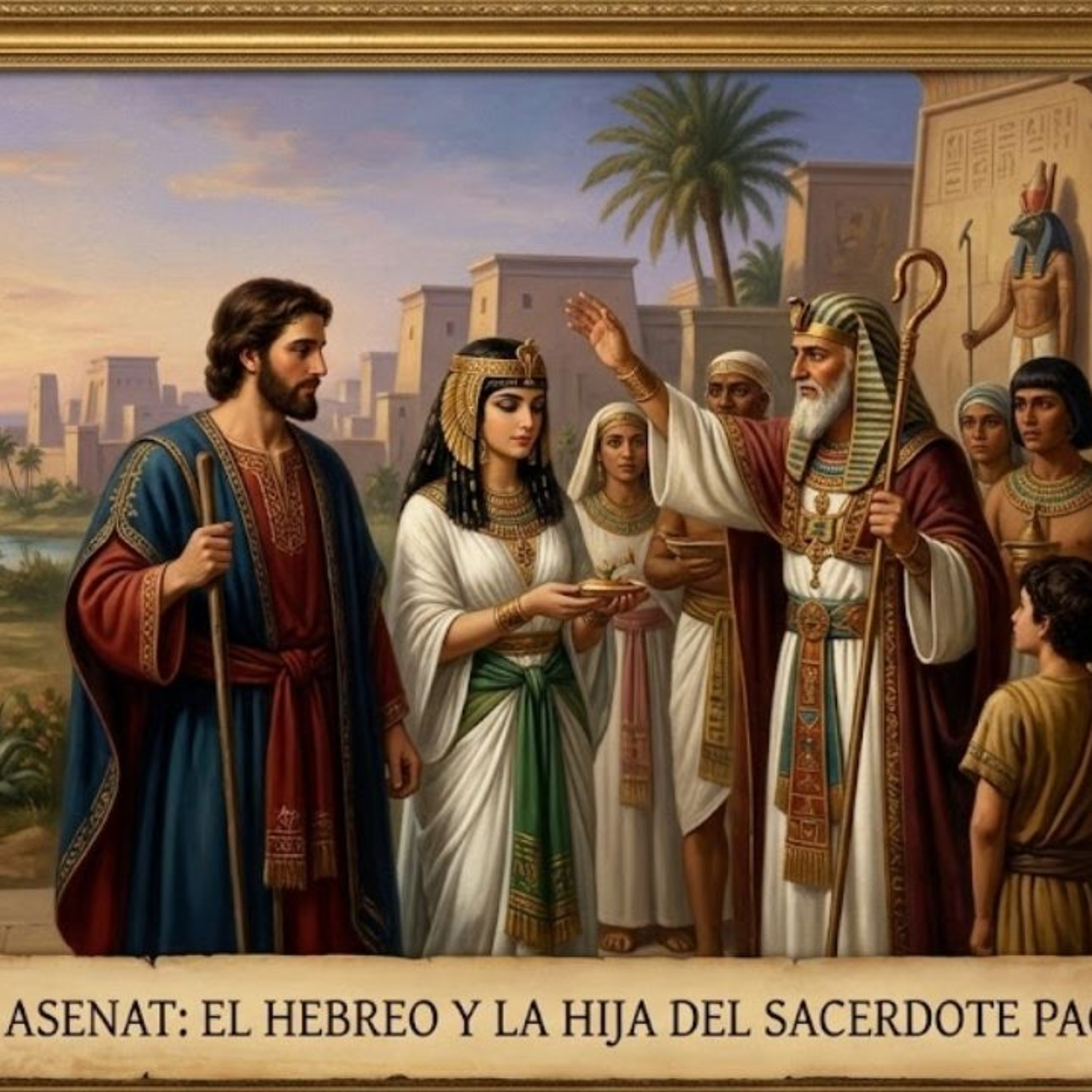 LA HISTORIA DE JOSÉ Y ASENAT EL HEBREO QUE SE CASÓ CON LA HIJA DE UN SACERDOTE PAGANO cover art