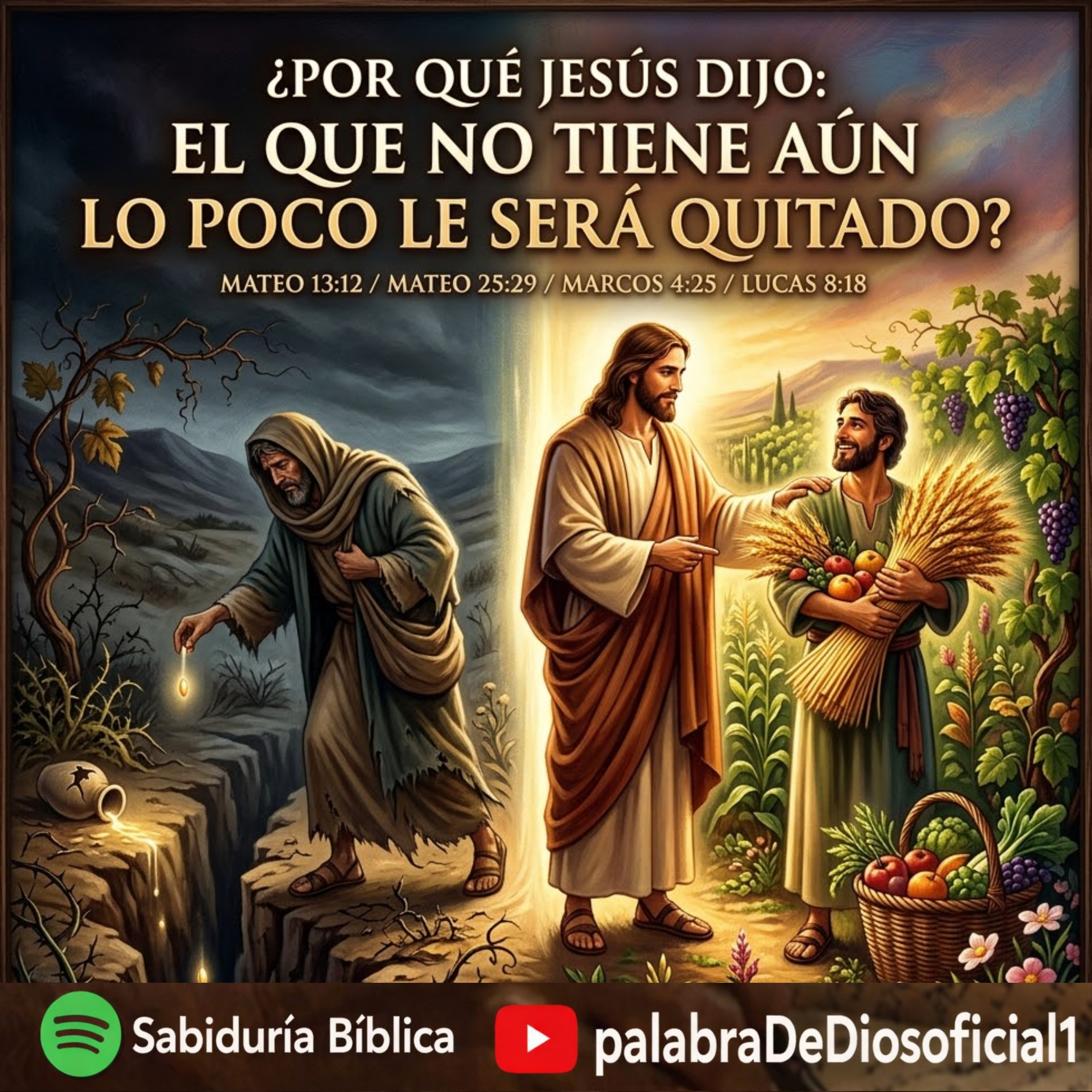 ¿POR QUÉ JESÚS DIJO EL QUE NO TIENE AÚN LO POCO LE SERÁ QUITADO cover art